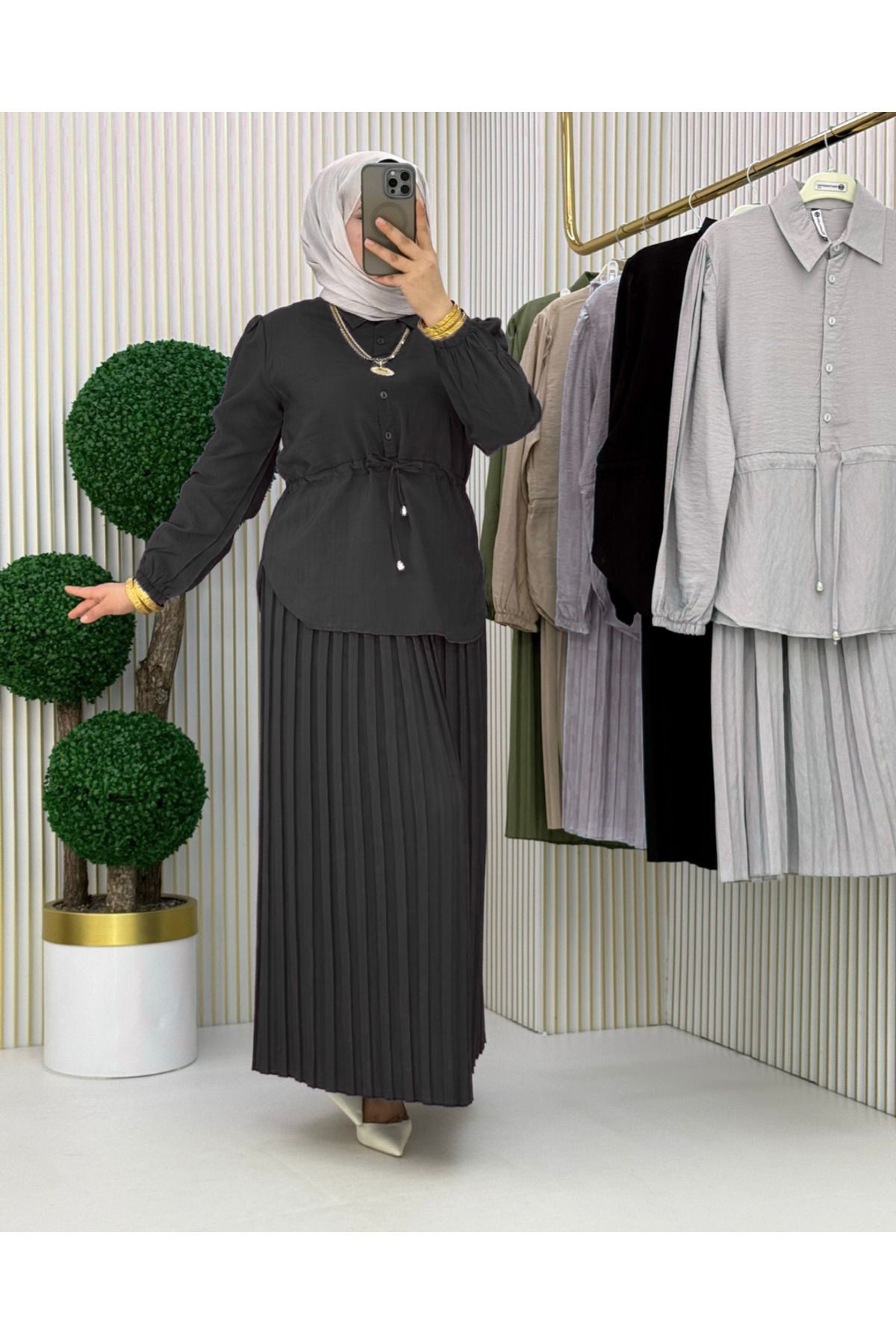 sencicollection Premium Kalite Yazlık Tesettür Takım