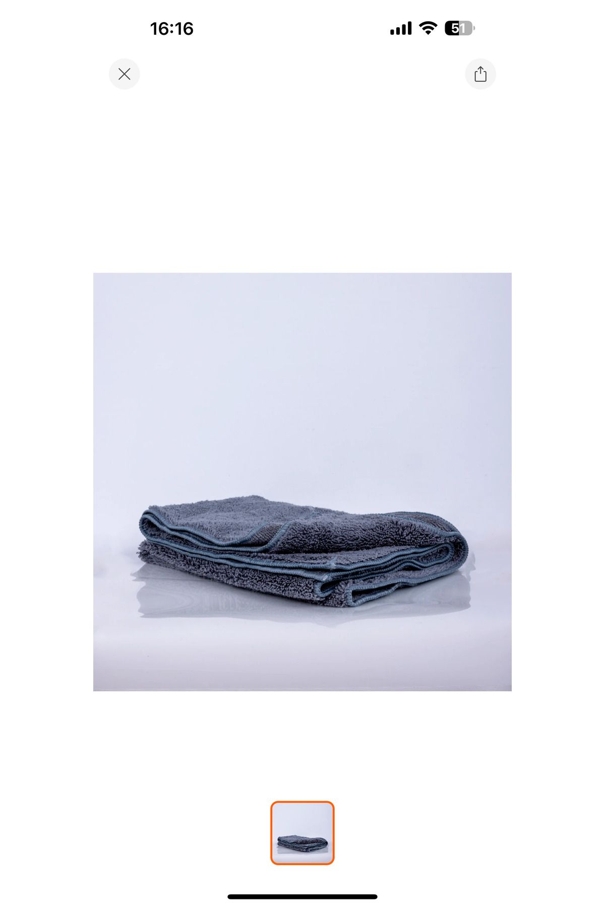 TURBO SHİNE Mikrofiber Eko Kurulama Bezi 50*70CM