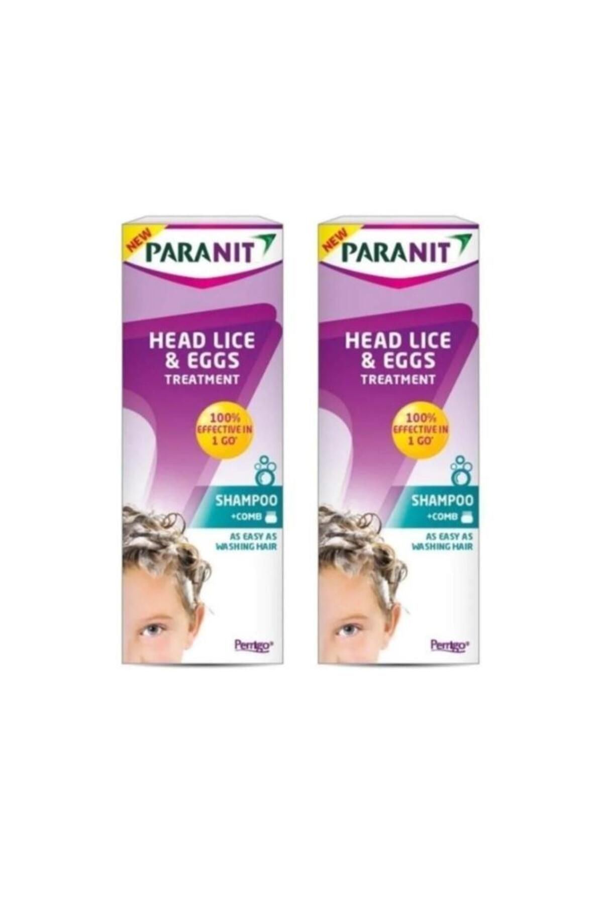 perrigo Paranit Baş Biti Ve Sirke Tedavisi 100 ml Şampuan 2 Kutu