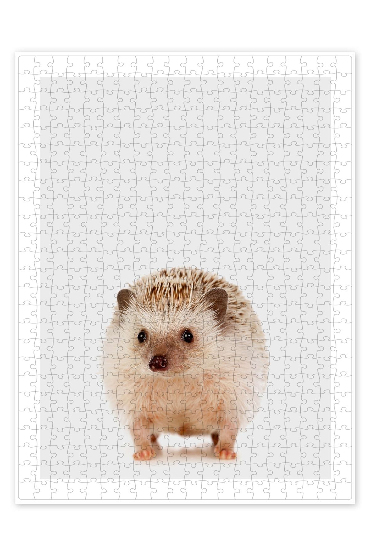 Jeronkarji Pigme Kirpi 500 Parça Puzzle Yapboz Çocuklar için Neşeli Hayvan Temalı