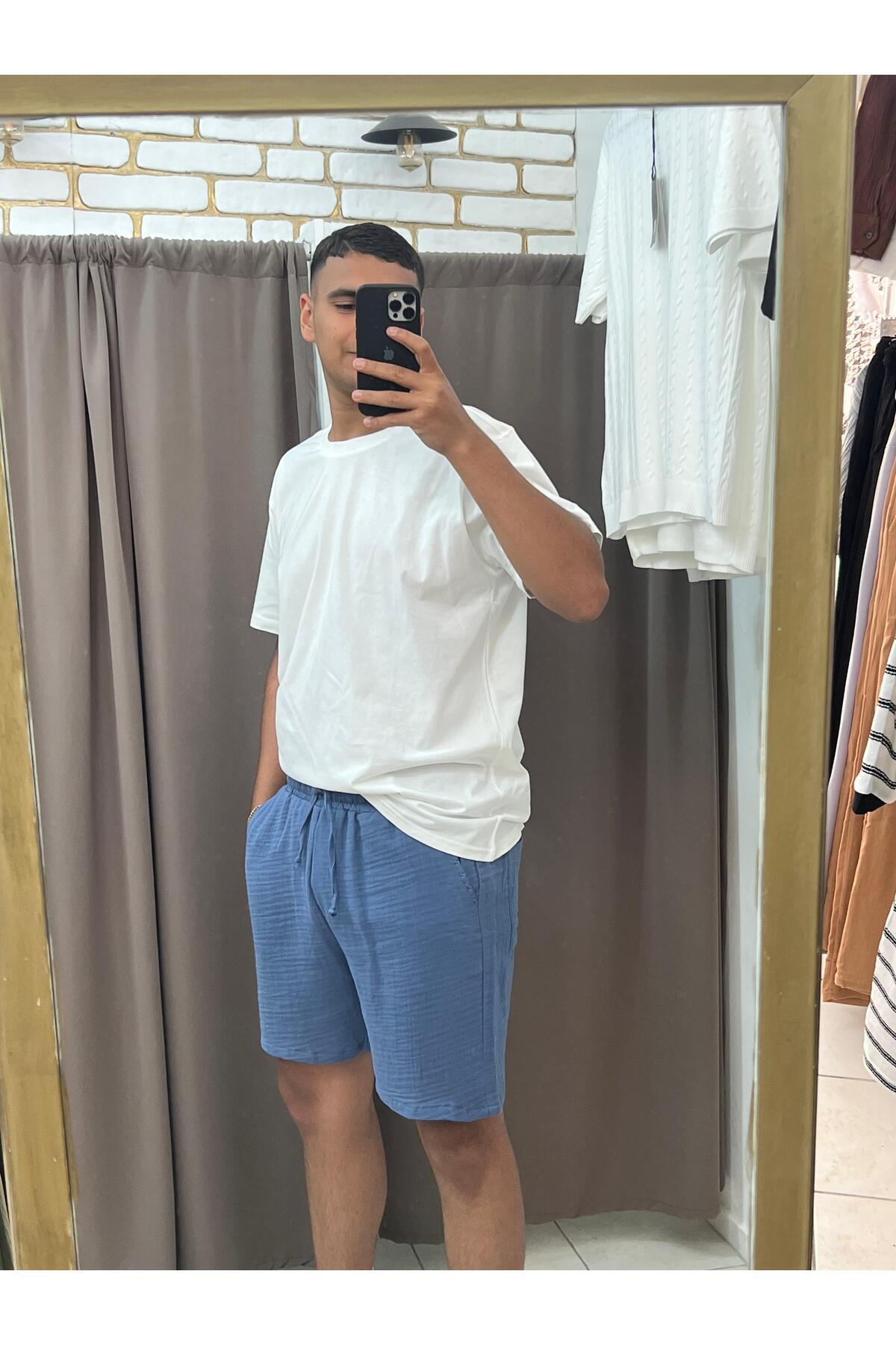 TUBA TOPTAŞ-Muslin Shorts 5