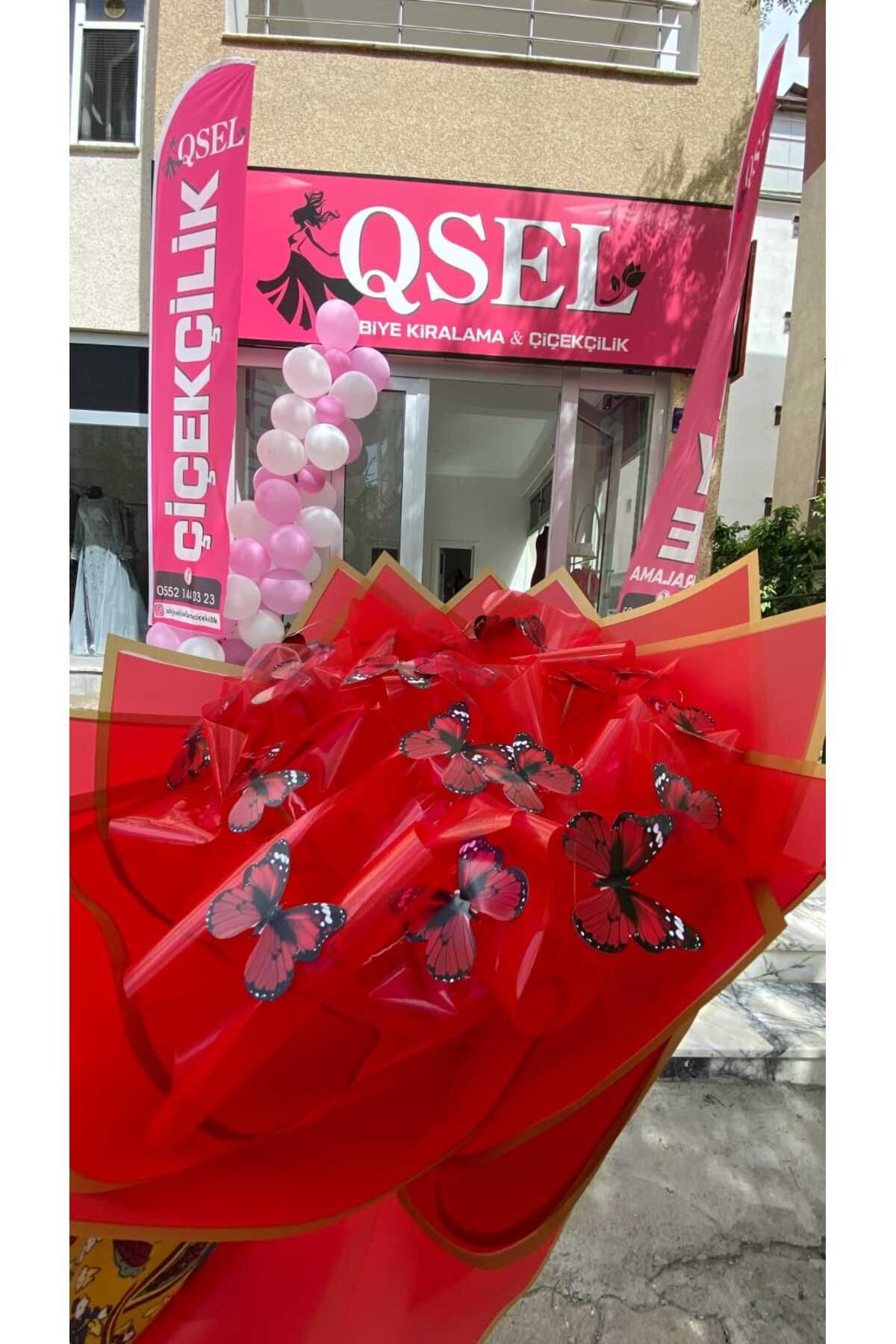 Qsell Kelebek buketi