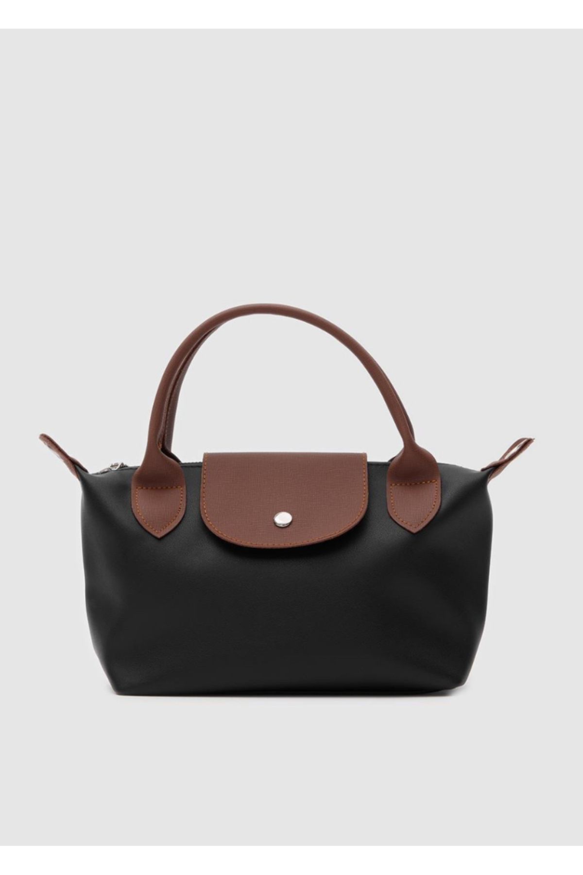 LEVA Siyah small tote baget çanta