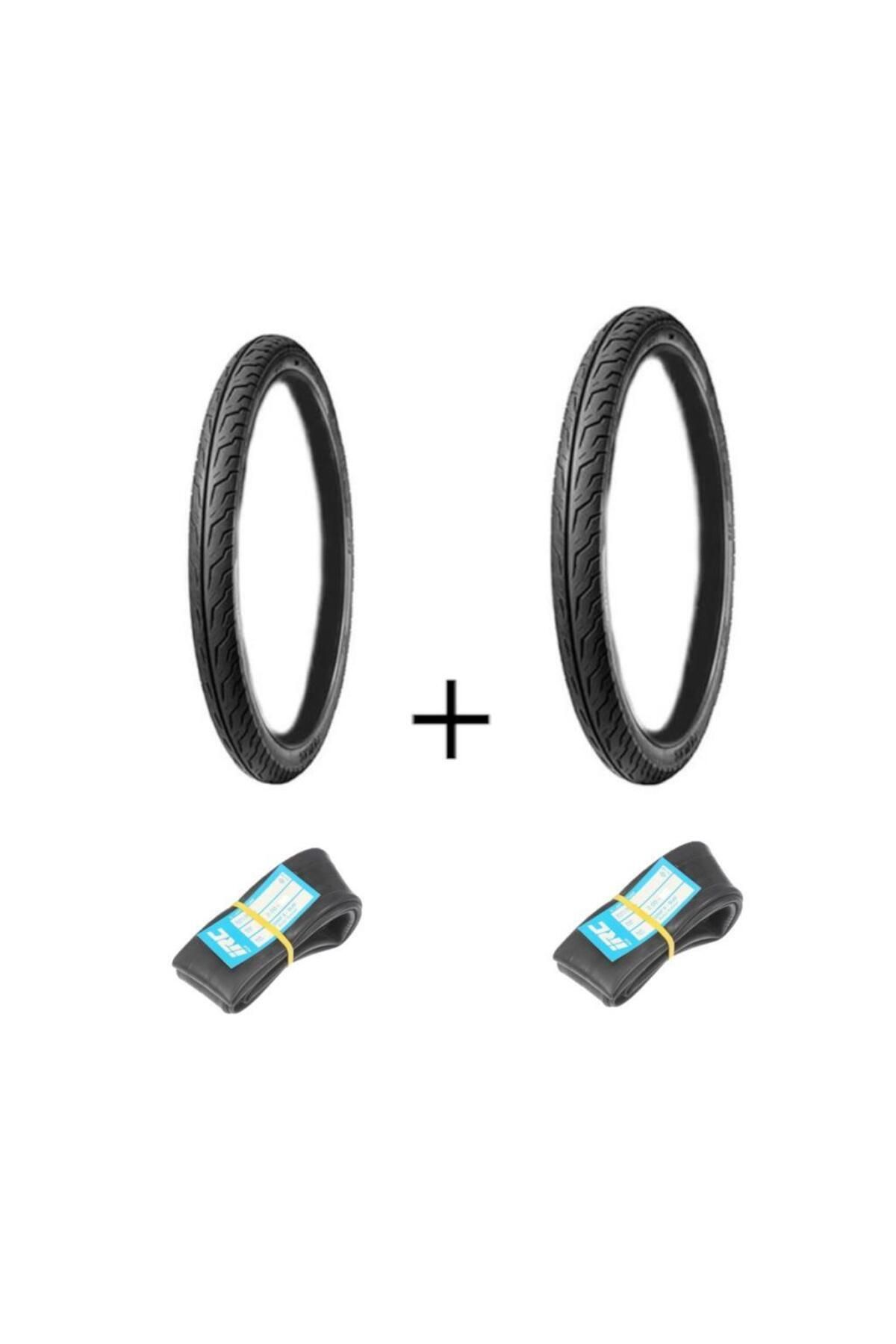 Servis Cg Çita 17-19 İnce İç Dış Lastik Seti Ön 50/100/17 Servis - Arka 2.00x19 An-Las SRNMOTOR 1.50