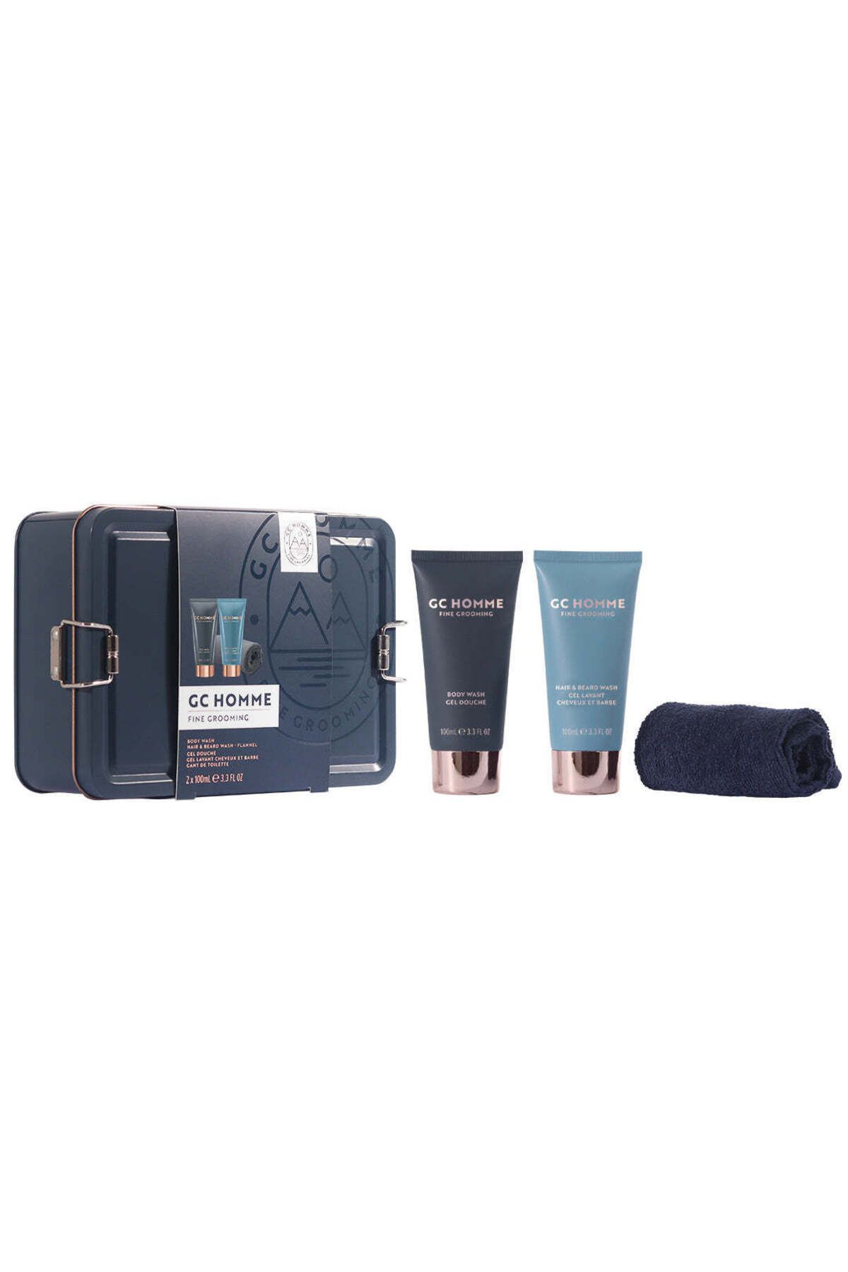 The Luxury Bathing Company Set Cadou On The Go, Gc Homme Fine Grooming, The Luxury Bathing Company, 3 Articole - One Size