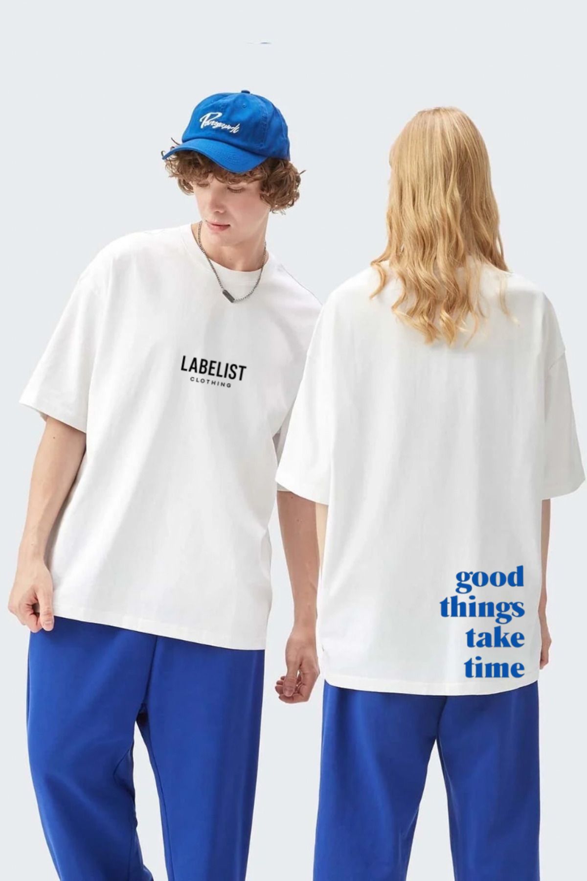 LABELIST CLOTHING UNISEX OVERSIZE GOOD THINGS BASKILI T-SHIRT