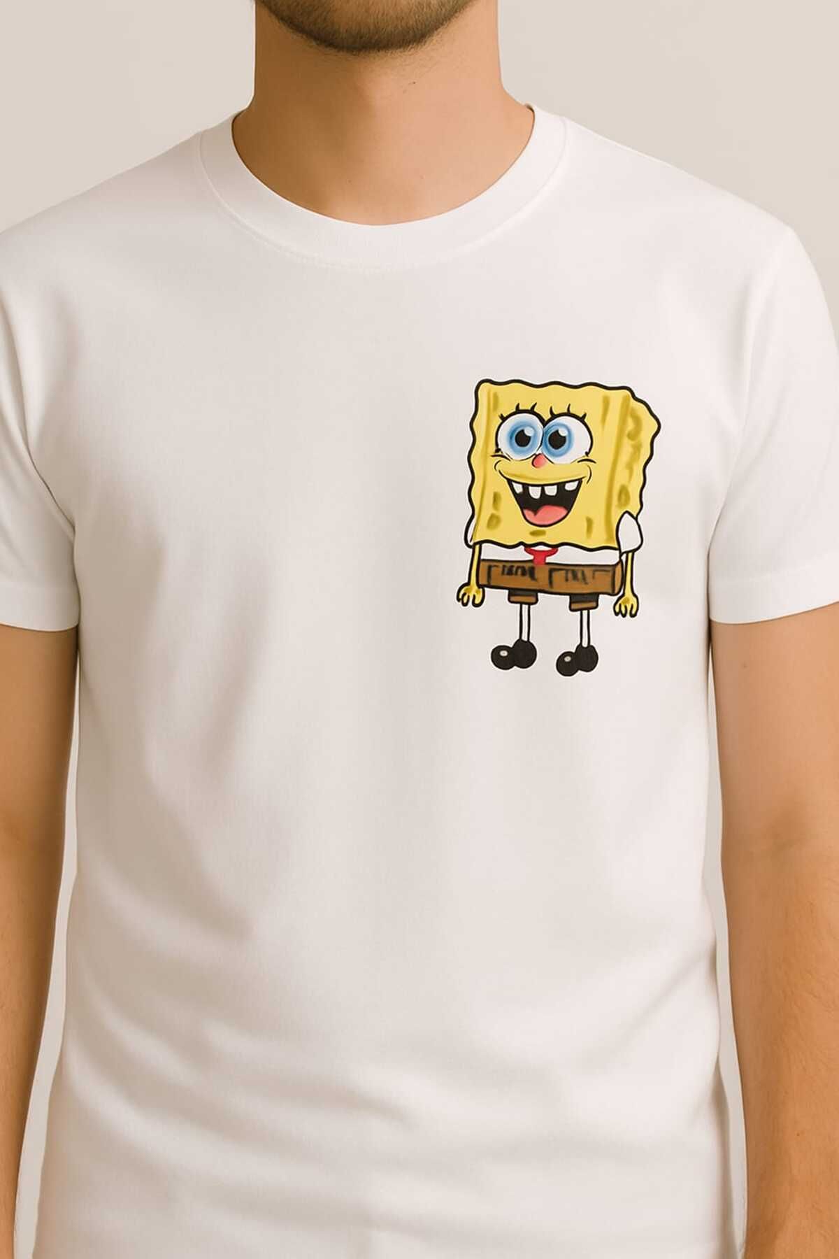 MAGORS GraffTee Unisex Baskılı Beyaz Relaxed T-shirt