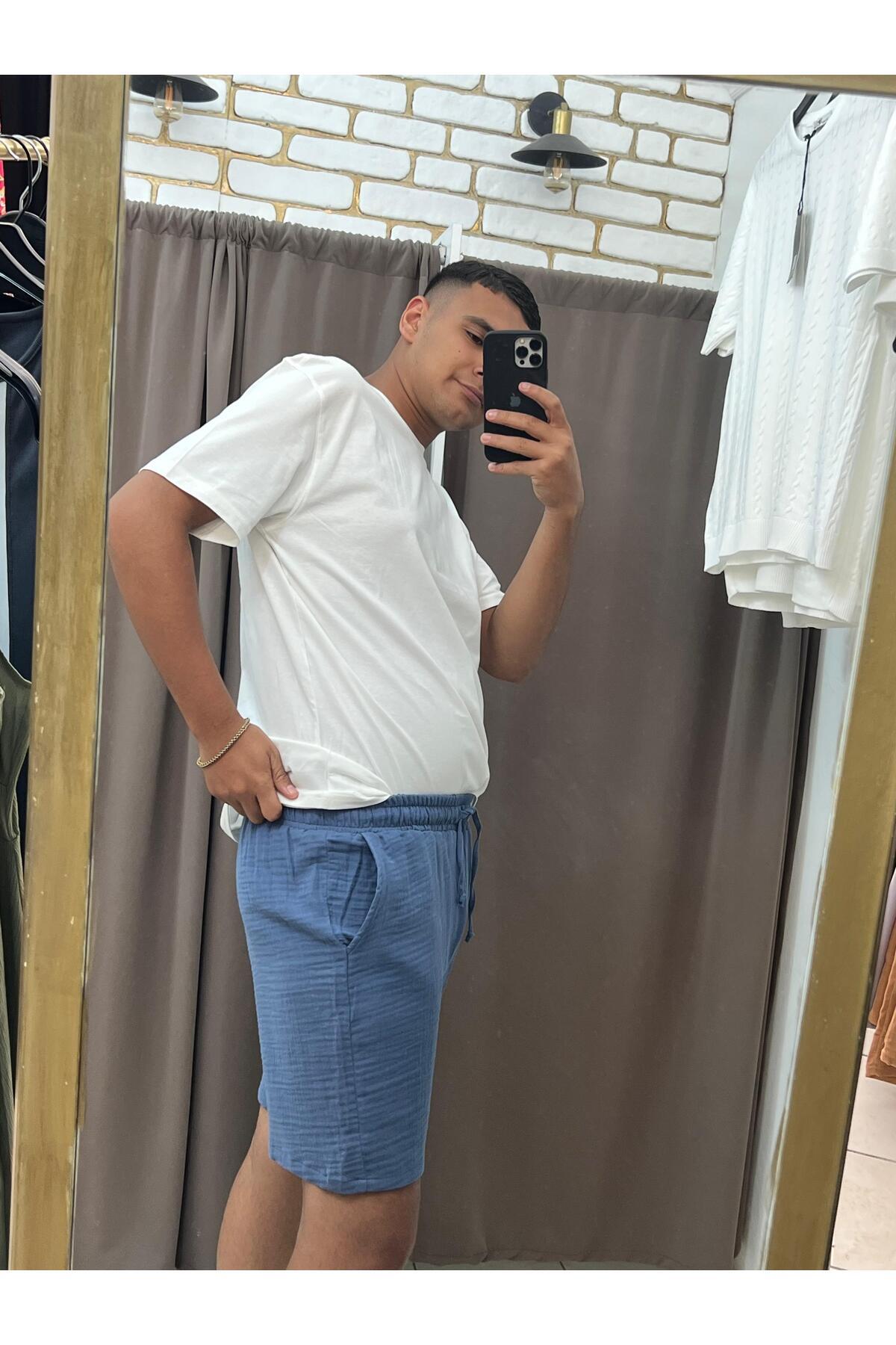 TUBA TOPTAŞ-Muslin Shorts 3