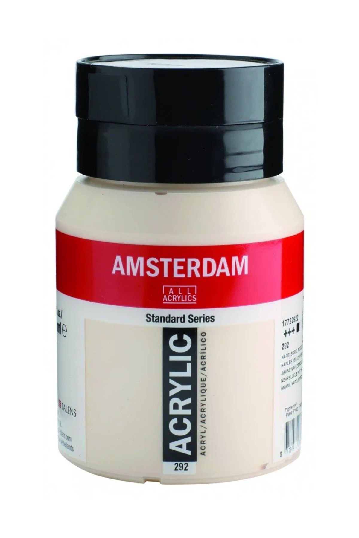 Talens Amsterdam Akrilik Boya Standart Series 500ml 292 Naples Yellow Red Light
