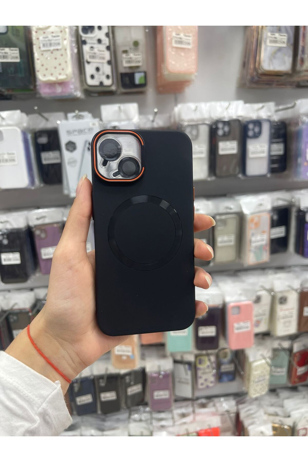 TECNOTREND İPHONE 14/15 UYUMLU MAGNEZYUM LENSLİ KILIF