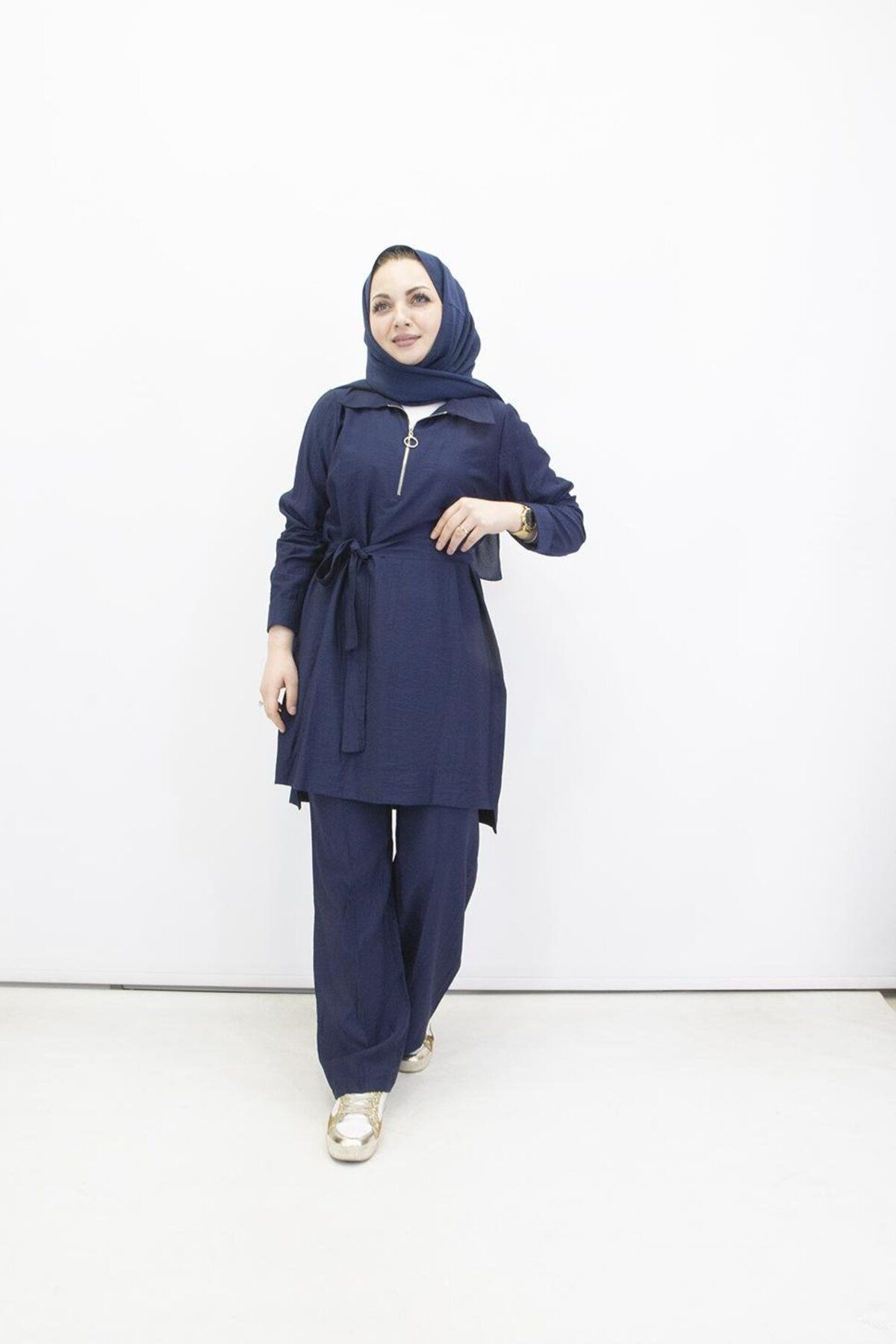 feray kaya 0292 Tunik Pantolon Takım