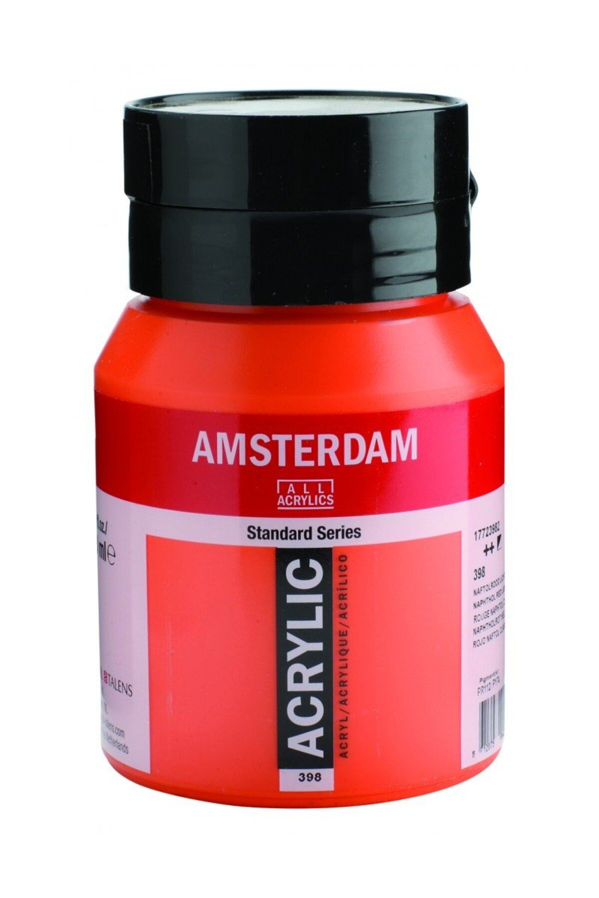 Talens Amsterdam Akrilik Boya Standart Series 500ml 398 Naphthol Red Light
