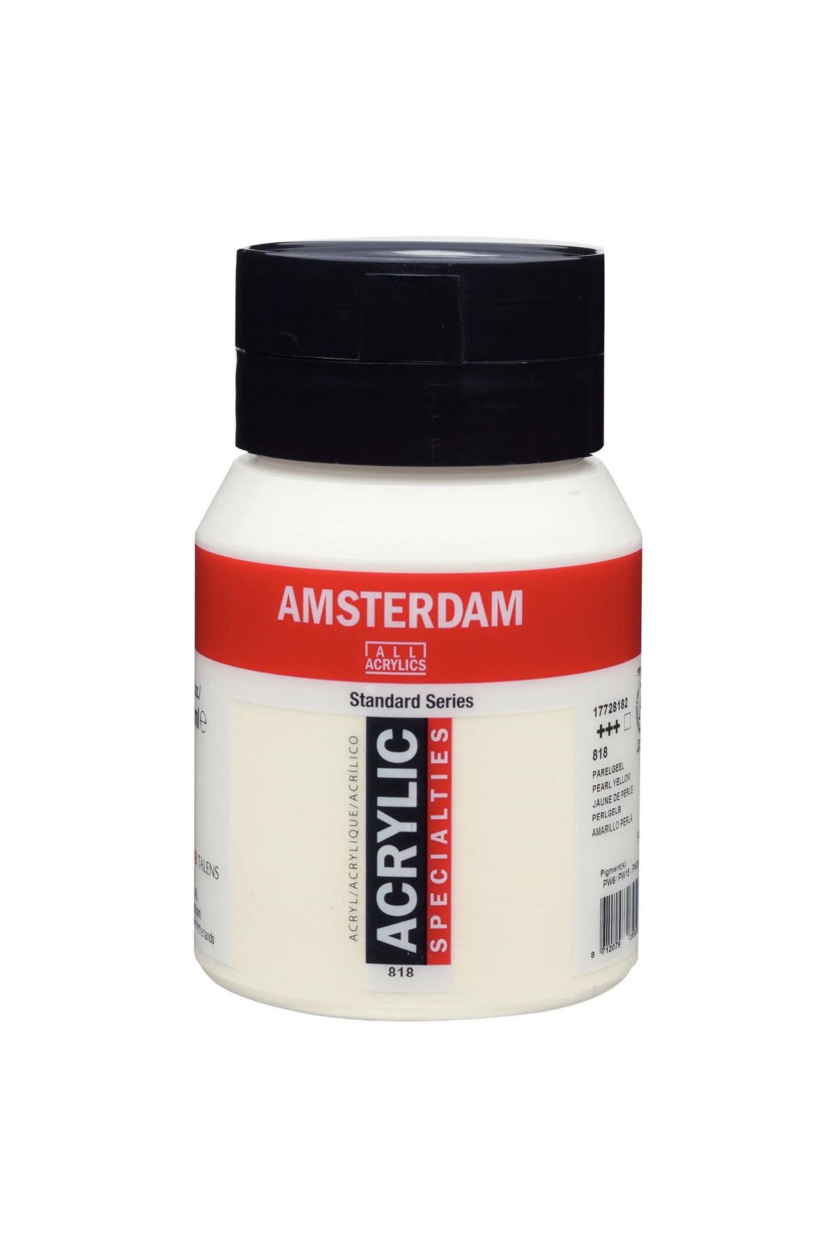 Talens Amsterdam Akrilik Boya Standart Series 500ml 818 Pearl Yellow