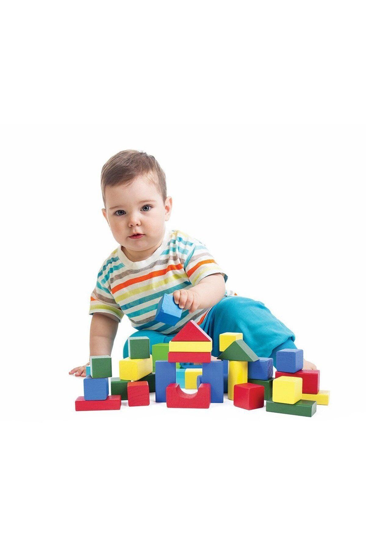 Aymir Ticaret KID-1001 AHŞAP BLOKLAR 40 PARÇA