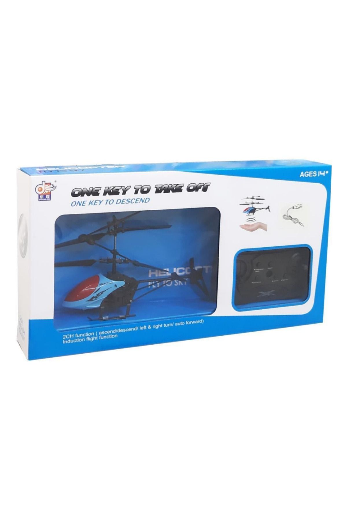 Art Tone PASİFİK KUMANDALI HELİKOPTER DH880 2CH ŞARJLI 14+
