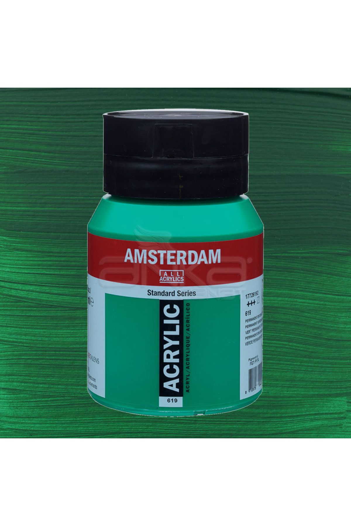 Talens Amsterdam Akrilik Boya Standart Series 500ml 619 Perm. Green Deep