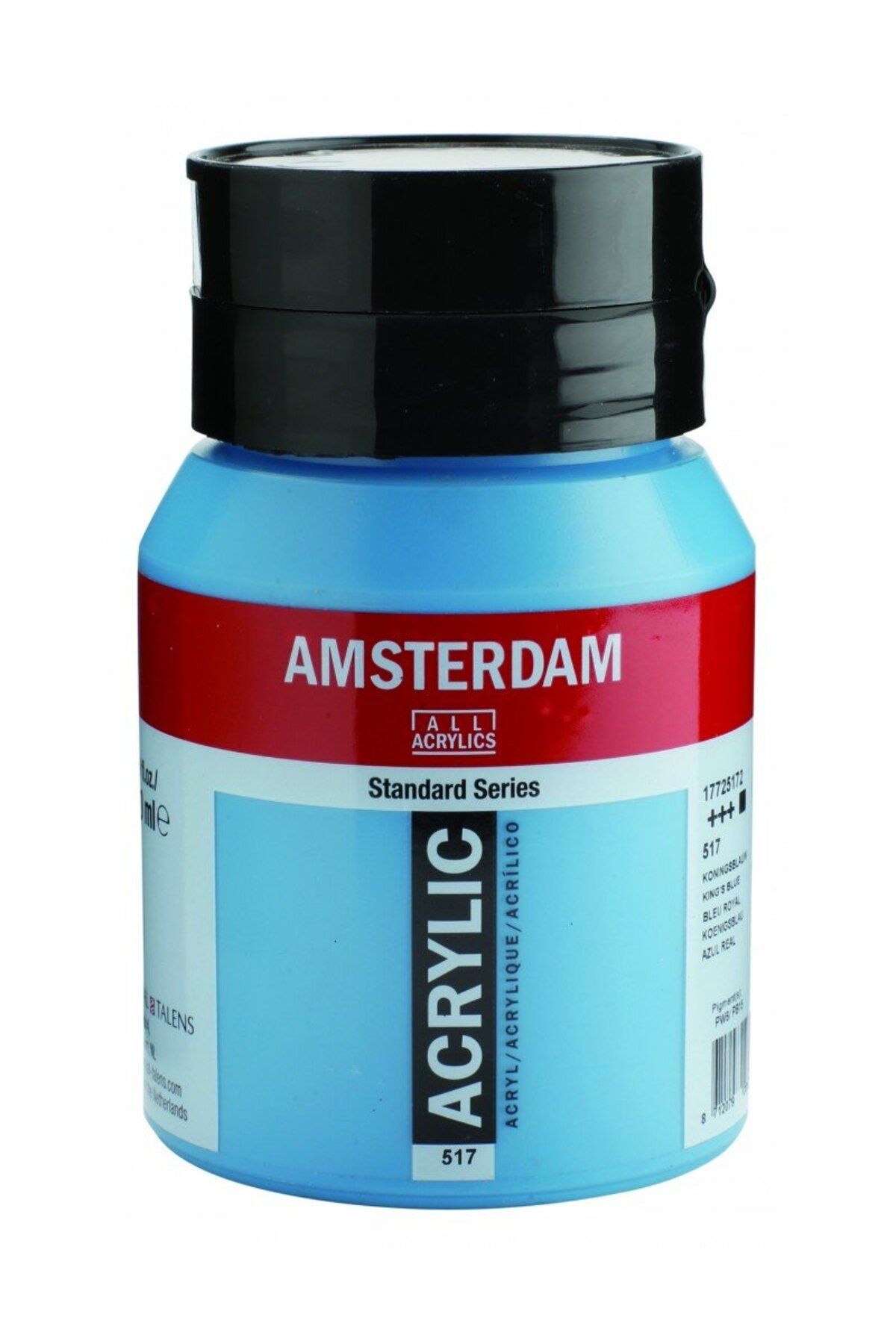 Talens Amsterdam Akrilik Boya Standart Series 500ml 517 King's Blue