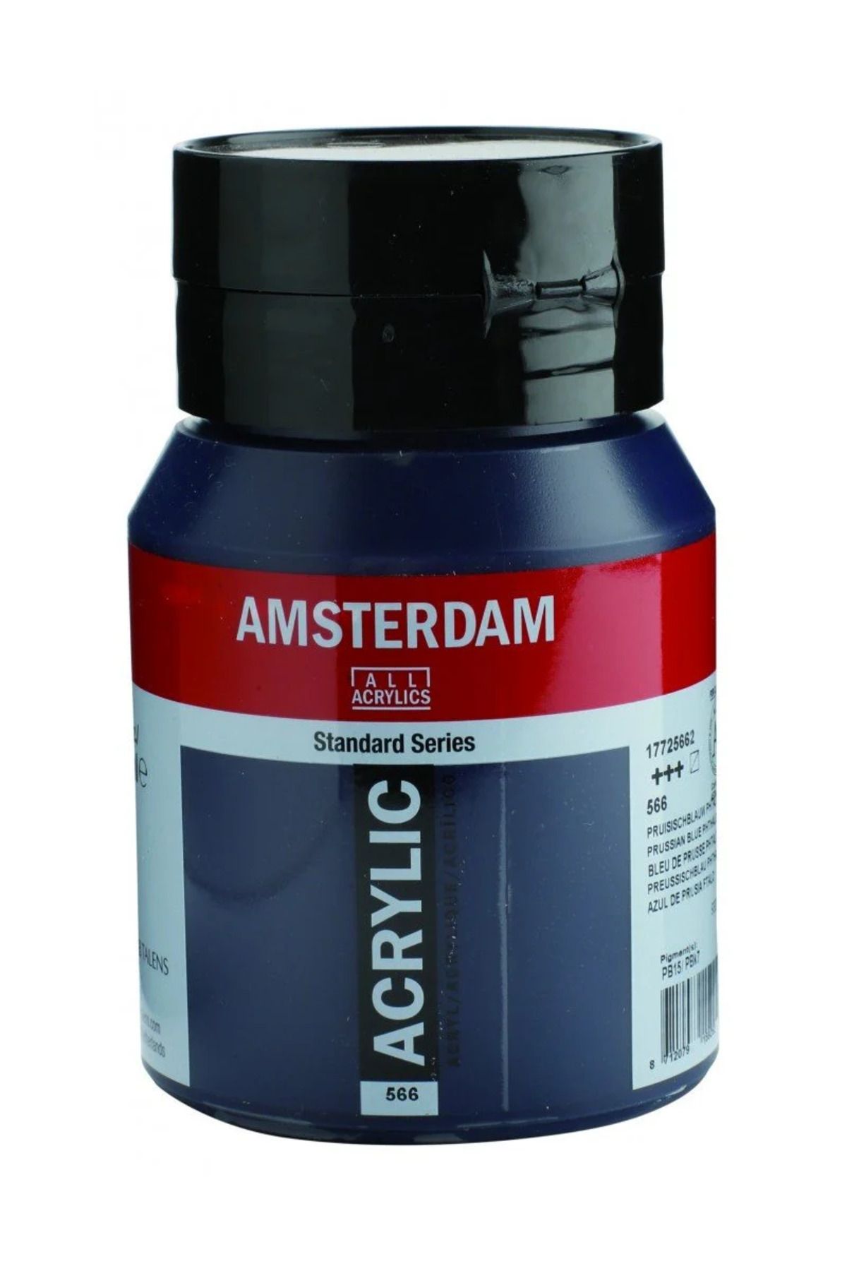 Talens Amsterdam Akrilik Boya Standart Series 500ml 566 Prussian Blue Ph