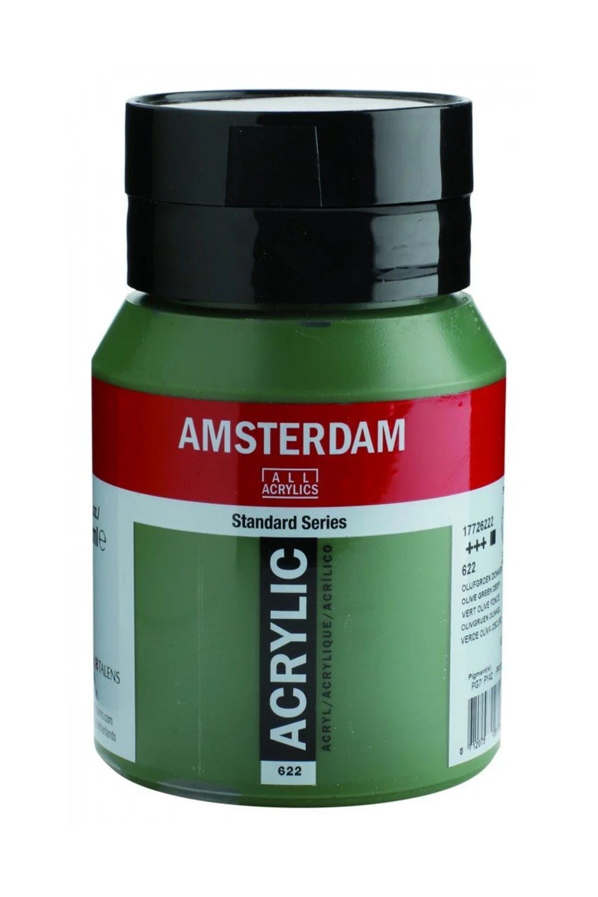 Talens Amsterdam Akrilik Boya Standart Series 500ml 622 Olive Green Deep
