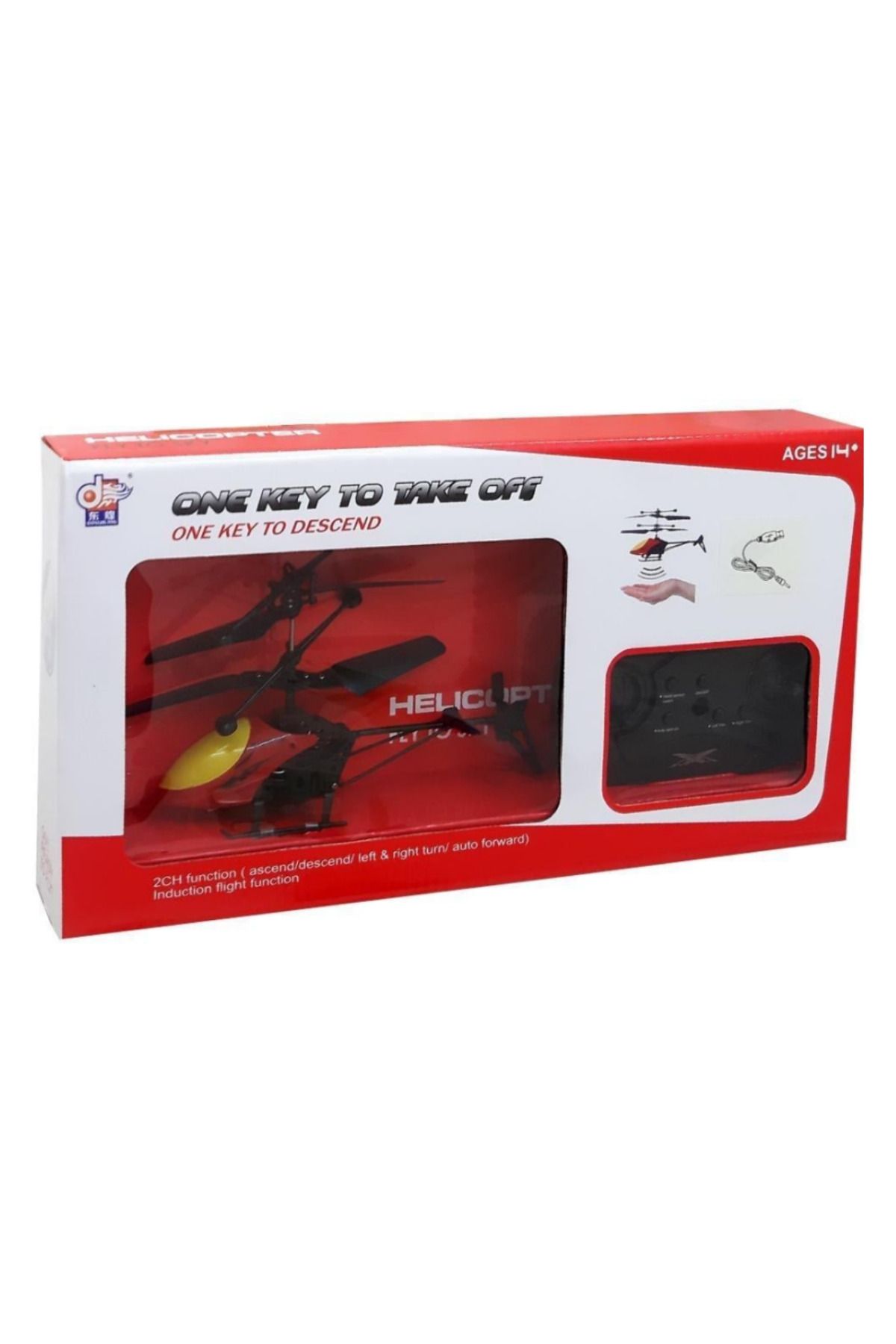 Art Tone PASİFİK KUMANDALI HELİKOPTER DH880 2CH ŞARJLI 14+