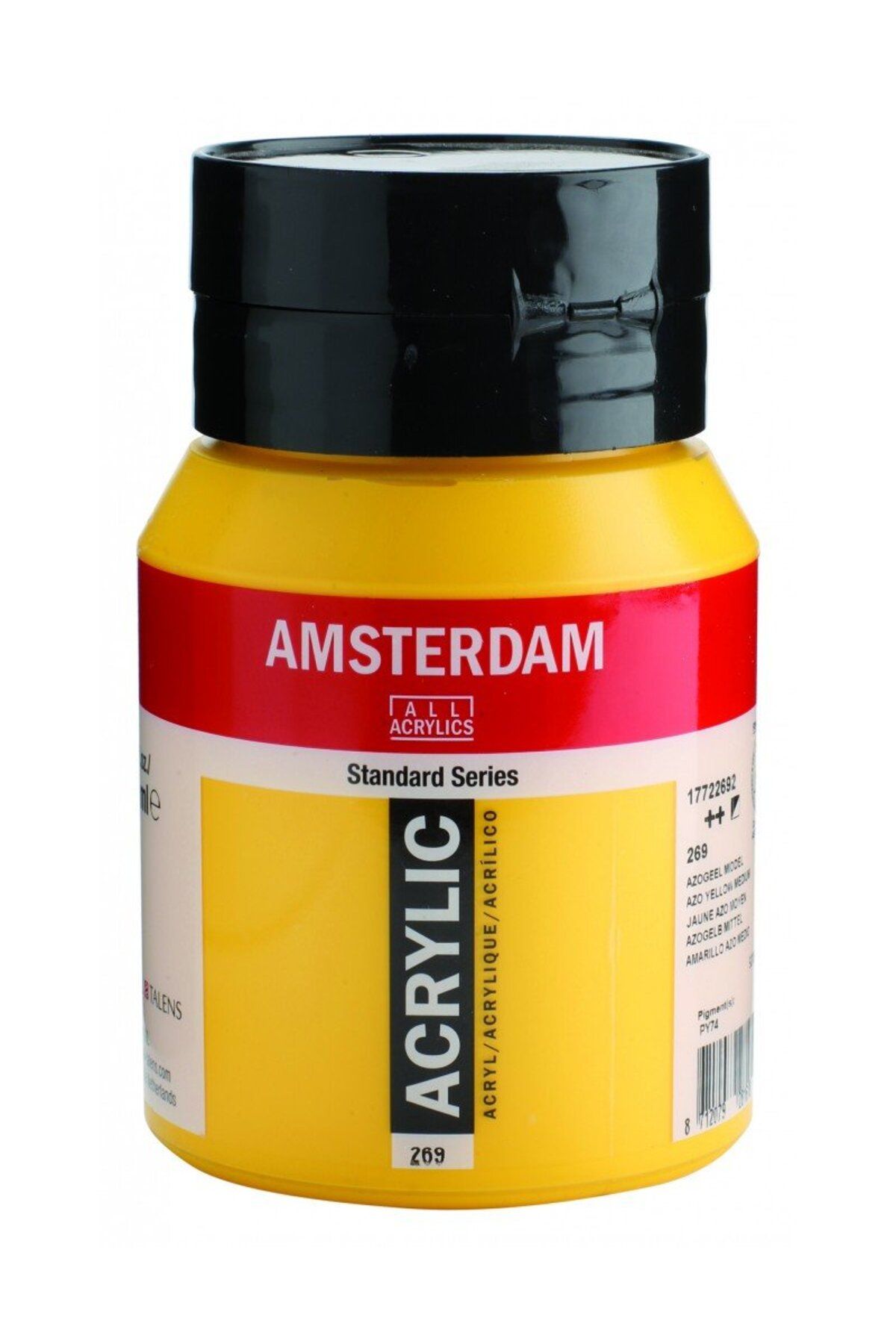 Talens Amsterdam Akrilik Boya Standart Series 500ml 269 Azo Yellow Medium