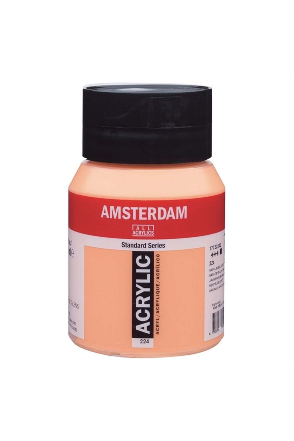 Talens Amsterdam Akrilik Boya Standart Series 500ml 224 Naples Yellow Red