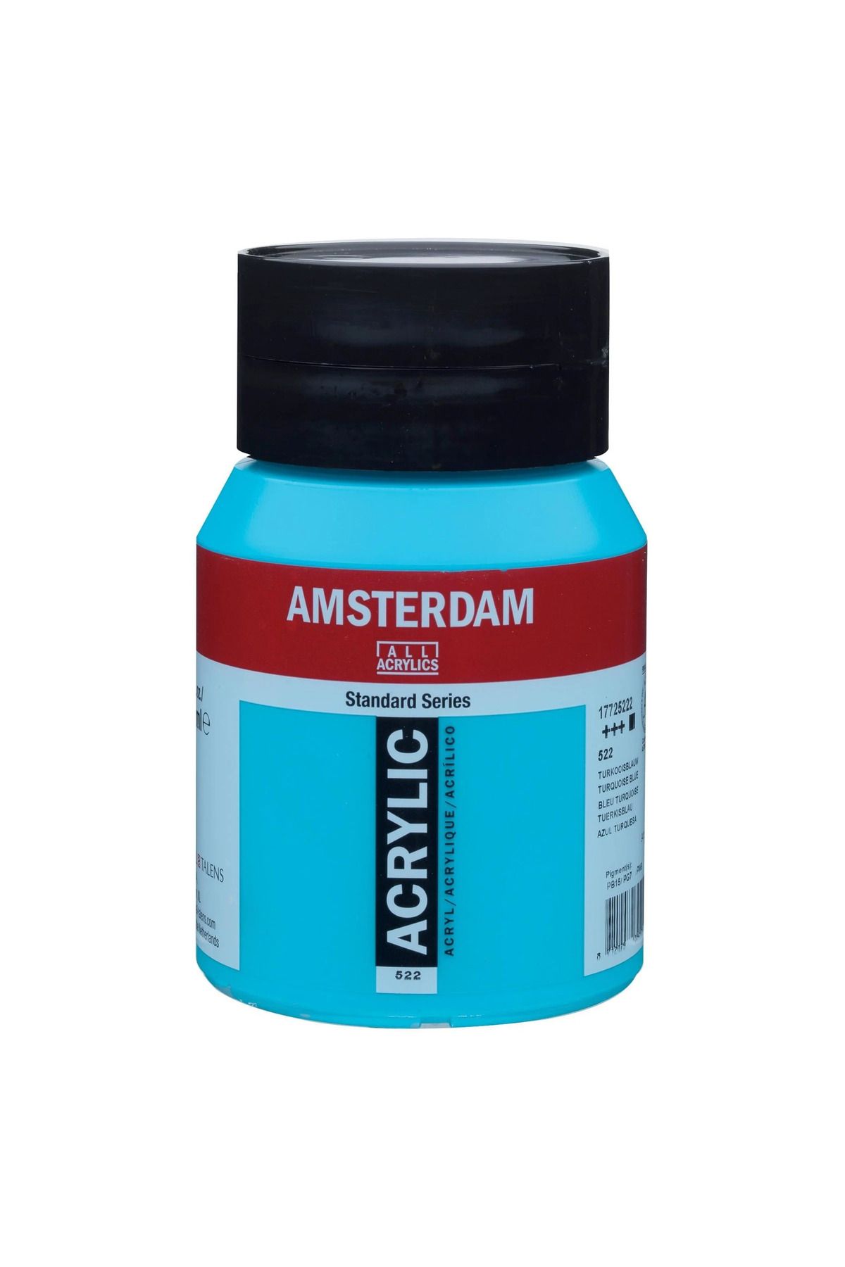 Talens Amsterdam Akrilik Boya Standart Series 500ml 522 Turquoise Blue