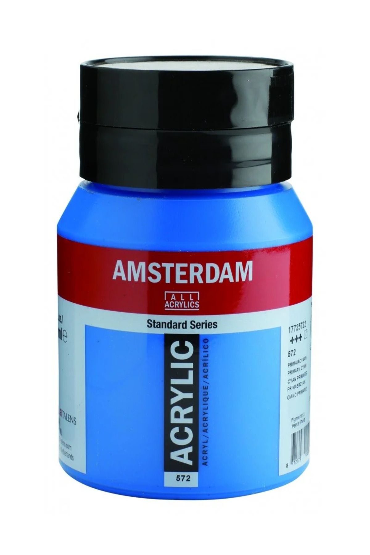 Talens Amsterdam Akrilik Boya Standart Series 500ml 572 Primary Cyan