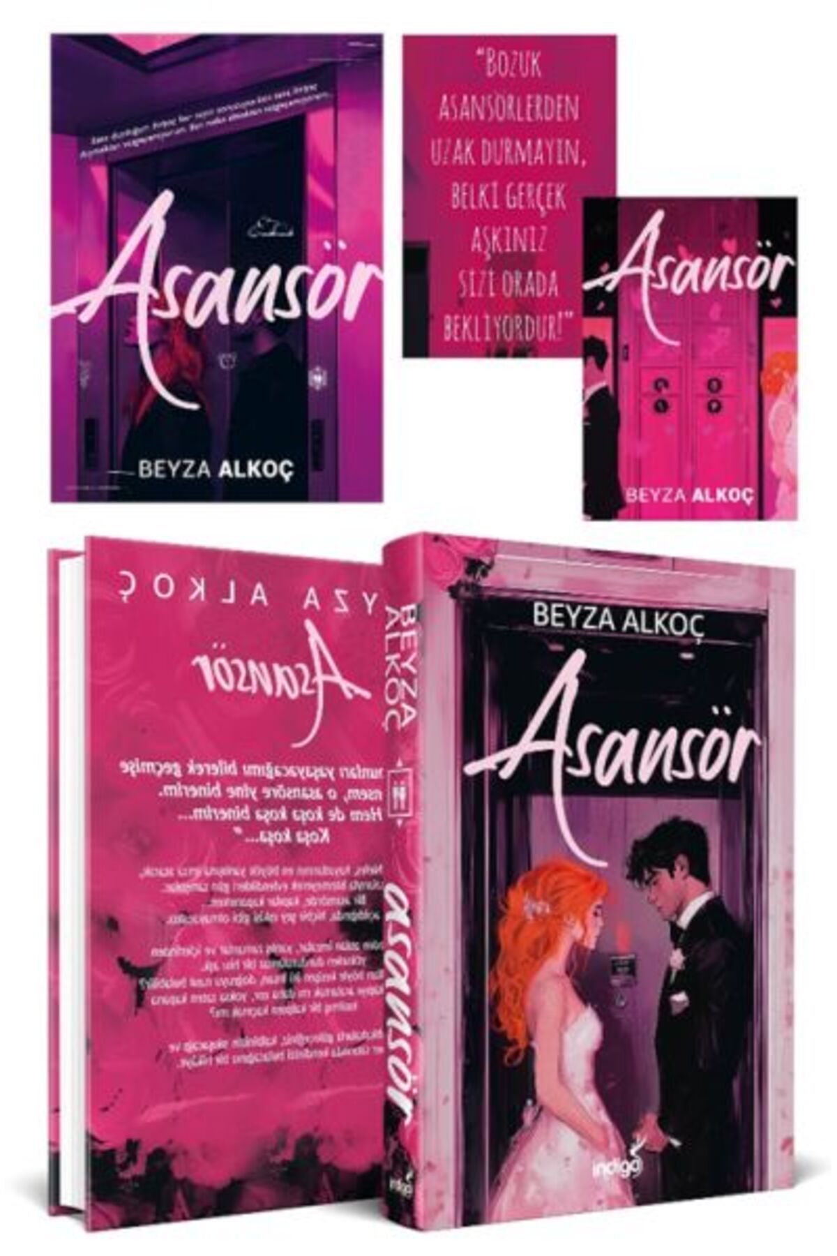 Nan Kitap Asansör (Ciltli)
