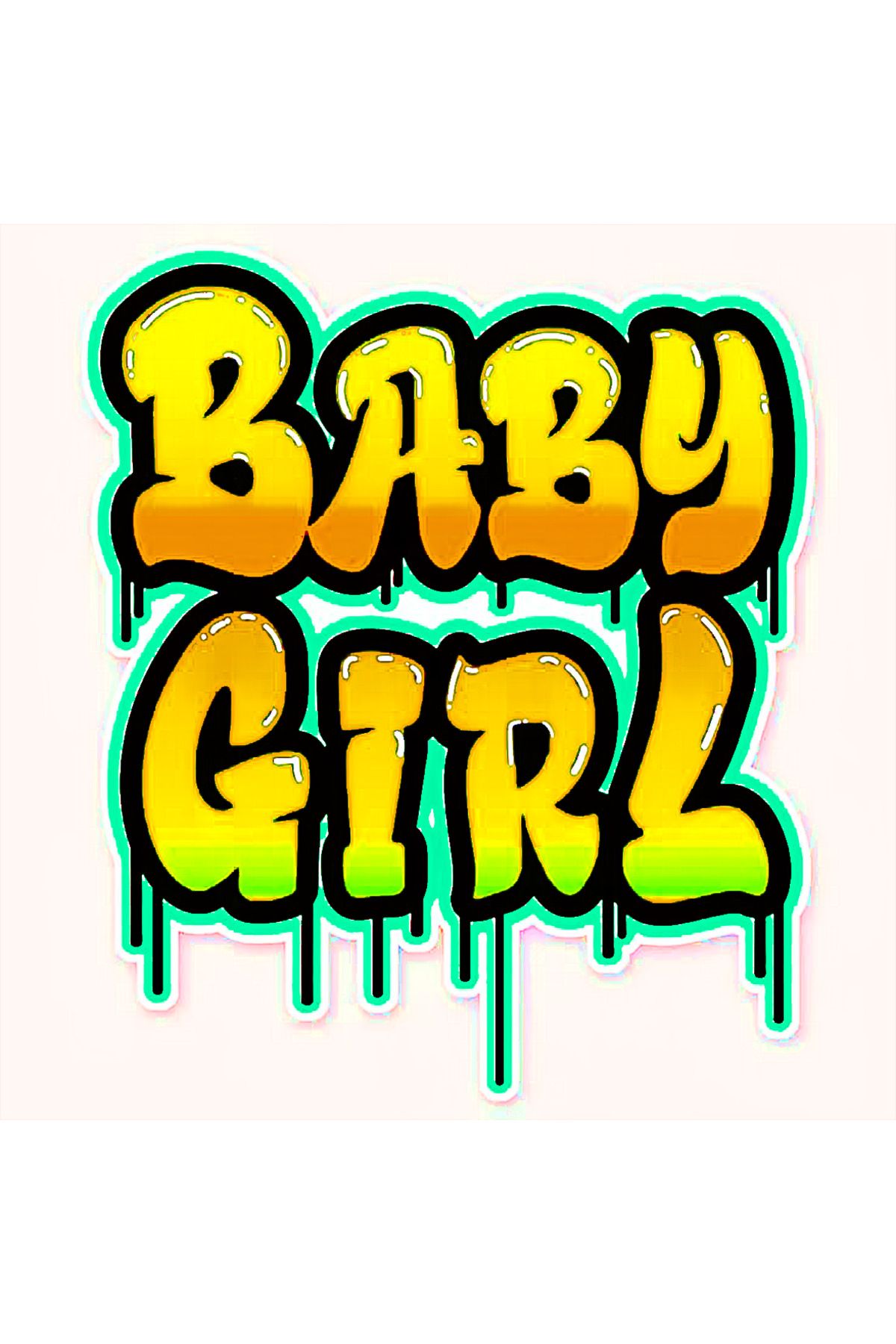 Docima Motosiklet Sticker BABY GRİL