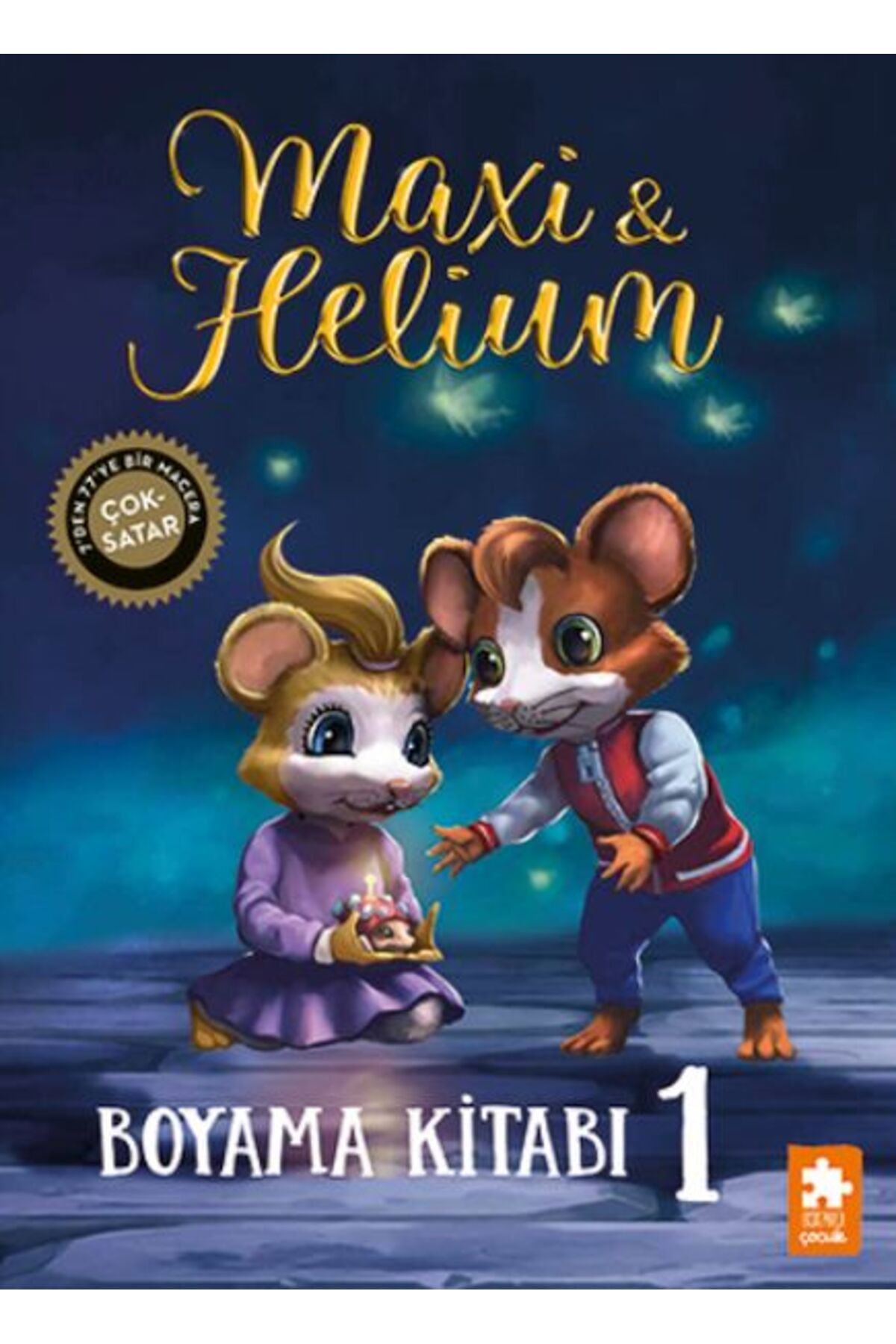 Karma Kitaplar Maxi & Helium - Boyama Kitabı 1