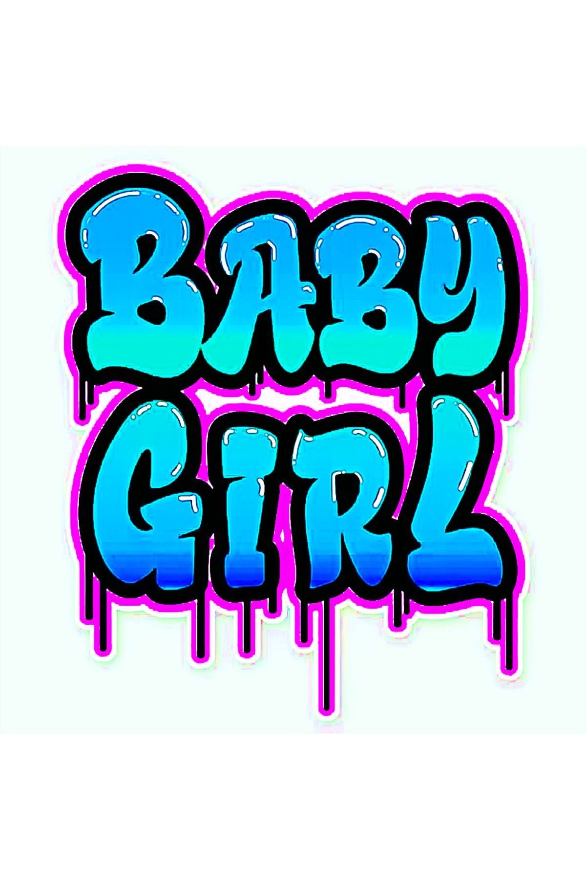 Docima Motosiklet Sticker BABY GRİL