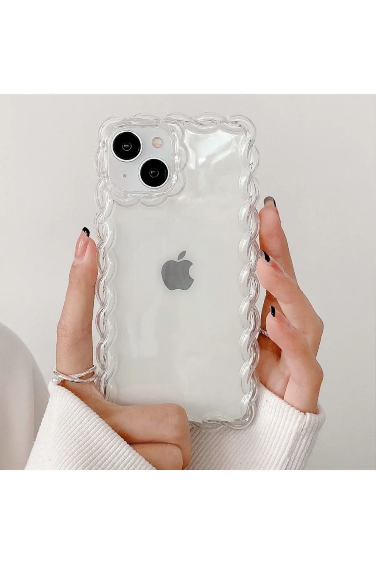 LUXKLAS iphone 15 şeffaf kılıf