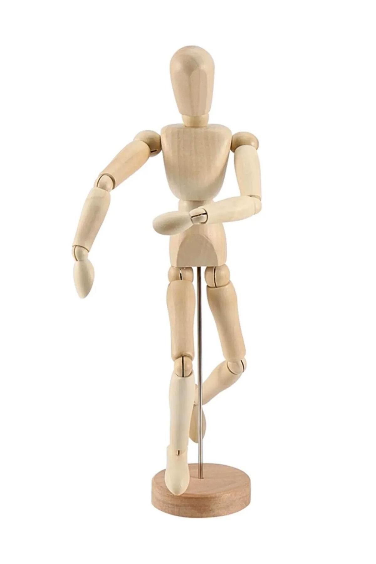 Dünyadan Hediyeler Eskiz Mankeni Ahşap Model 30 cm Manken Modelling
