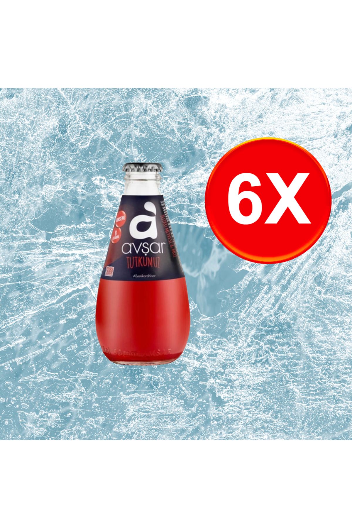 Avşar Tutkumuz - Tutku Meyvesi ve Muz Aromalı Maden Suyu 200 ML x 6 Adet