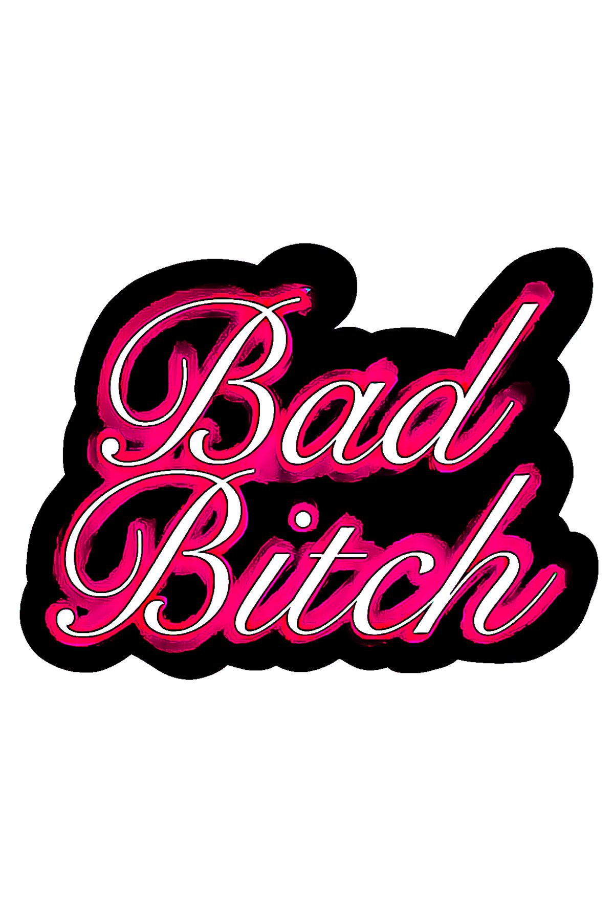 Docima Motosikler Sticker Bad Bıtch