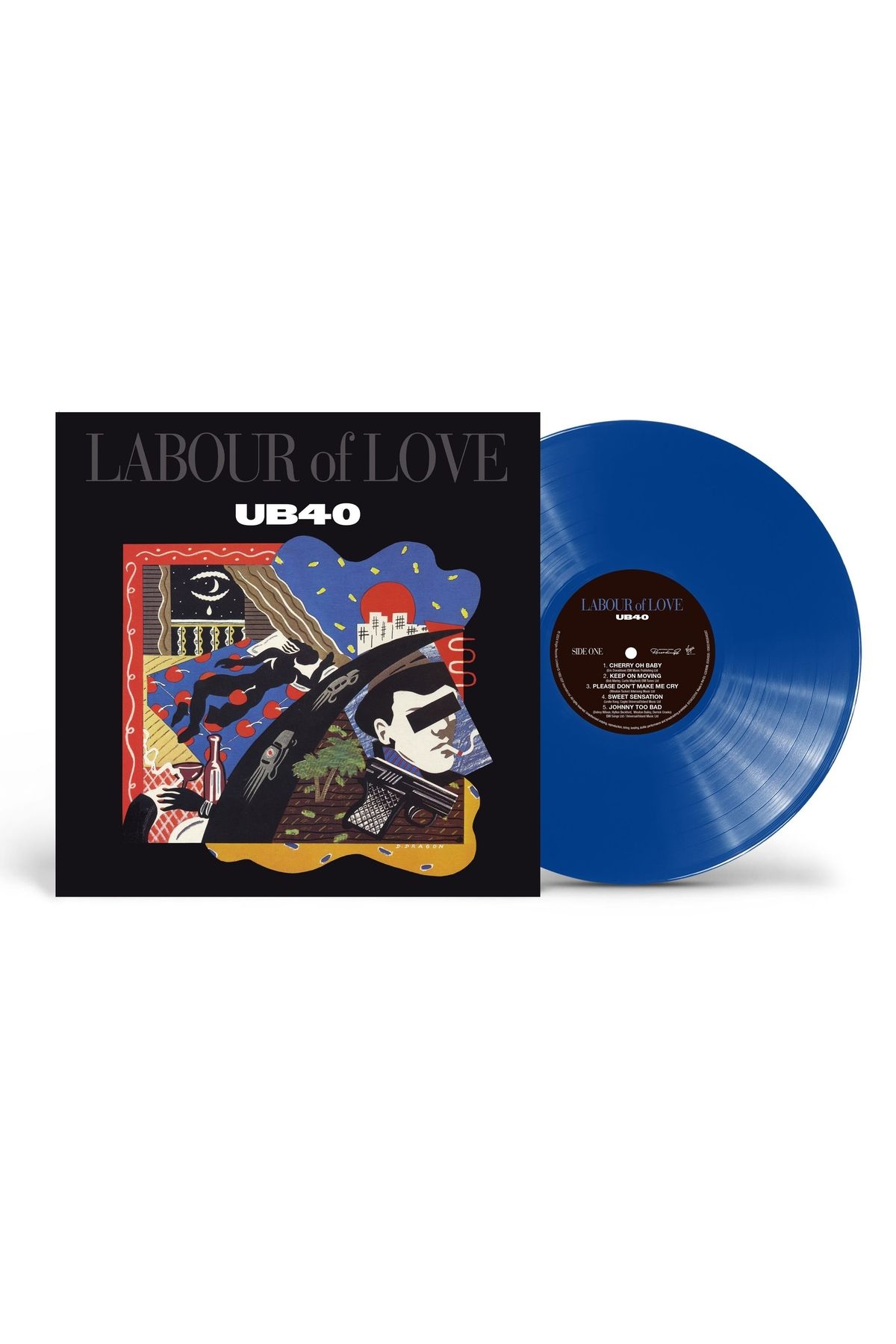 Virgin UB40 -Labour Of Love (Limited Edition - Blue Vinyl) - Plak