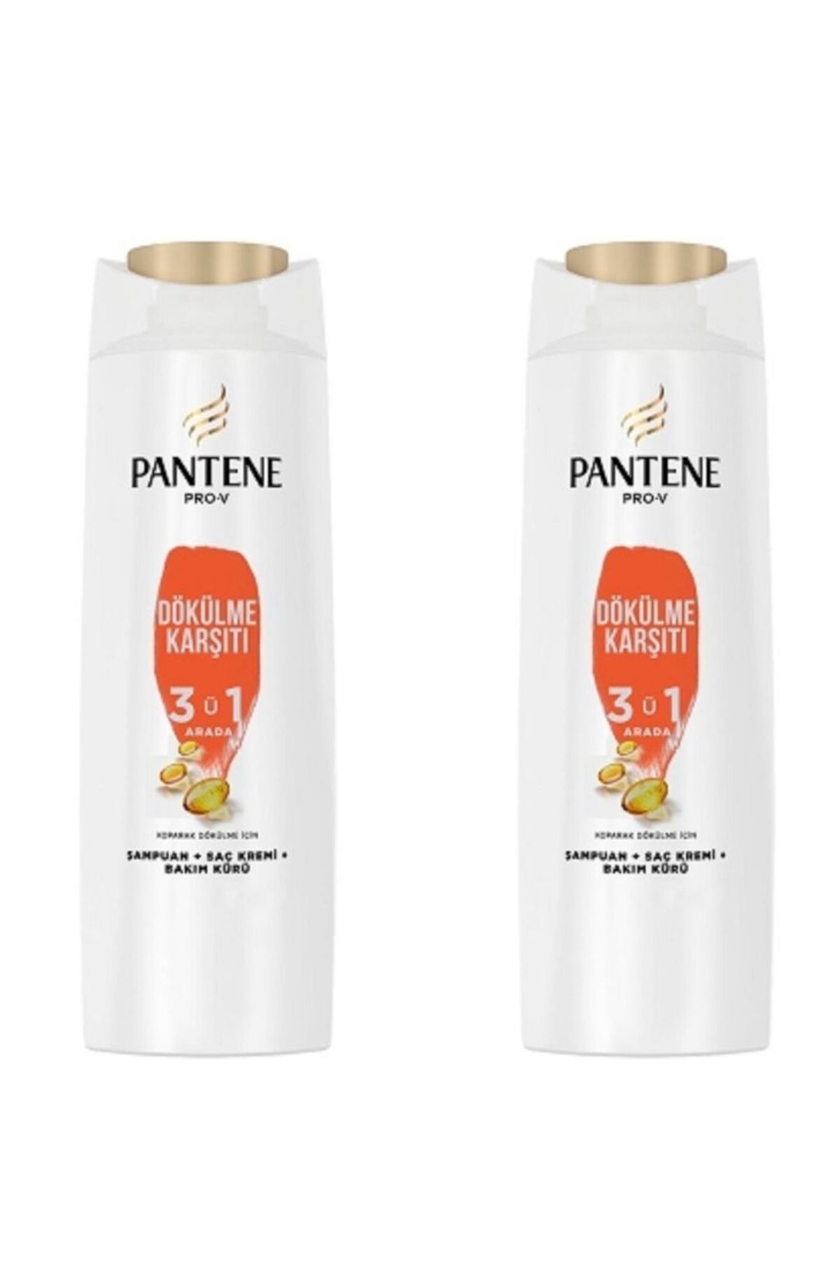 Pantene Pro-V Şampuan Dökülme Karşıtı 3'ü 1 Arada 350 Ml X 2 Adet