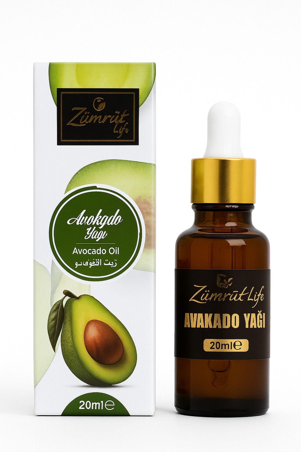 Fahra Natural %100 Doğal Avokado Yağı – 20 ml