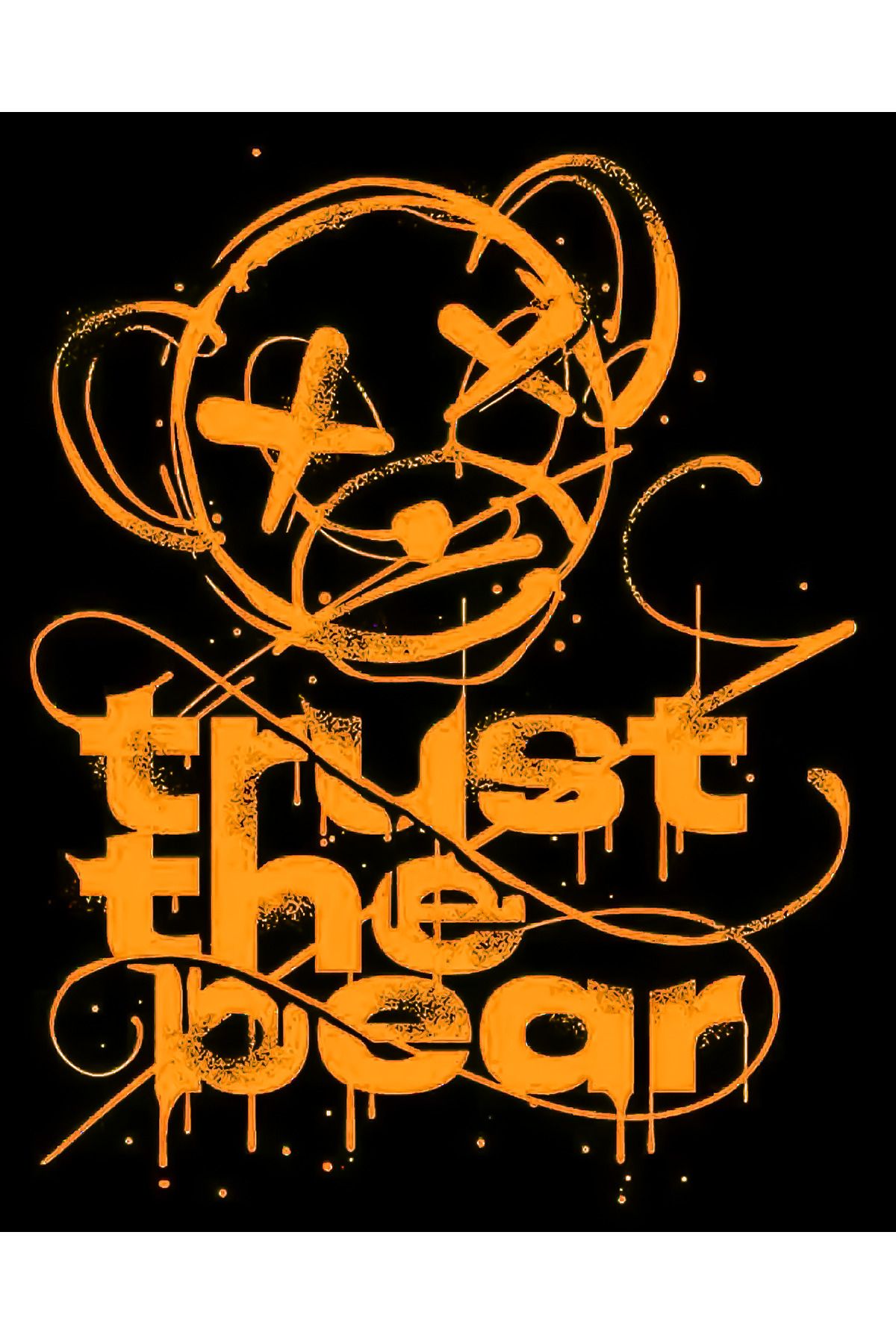 Docima Motosikler Sticker Trush The Bear