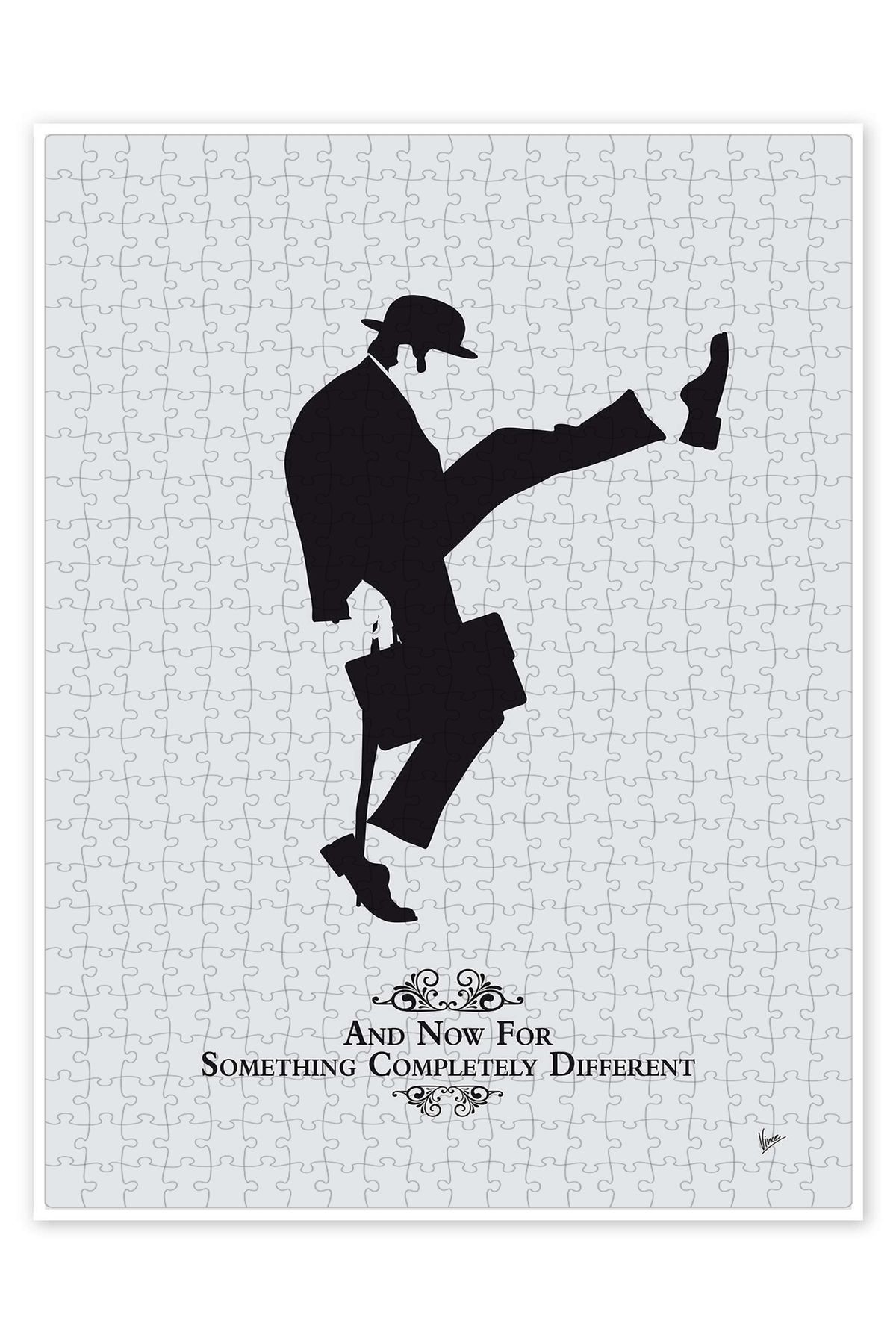 Jeronkarji Silly Walks Bakanlığı 500 Parça Puzzle Yapboz Klasik Film Temalı