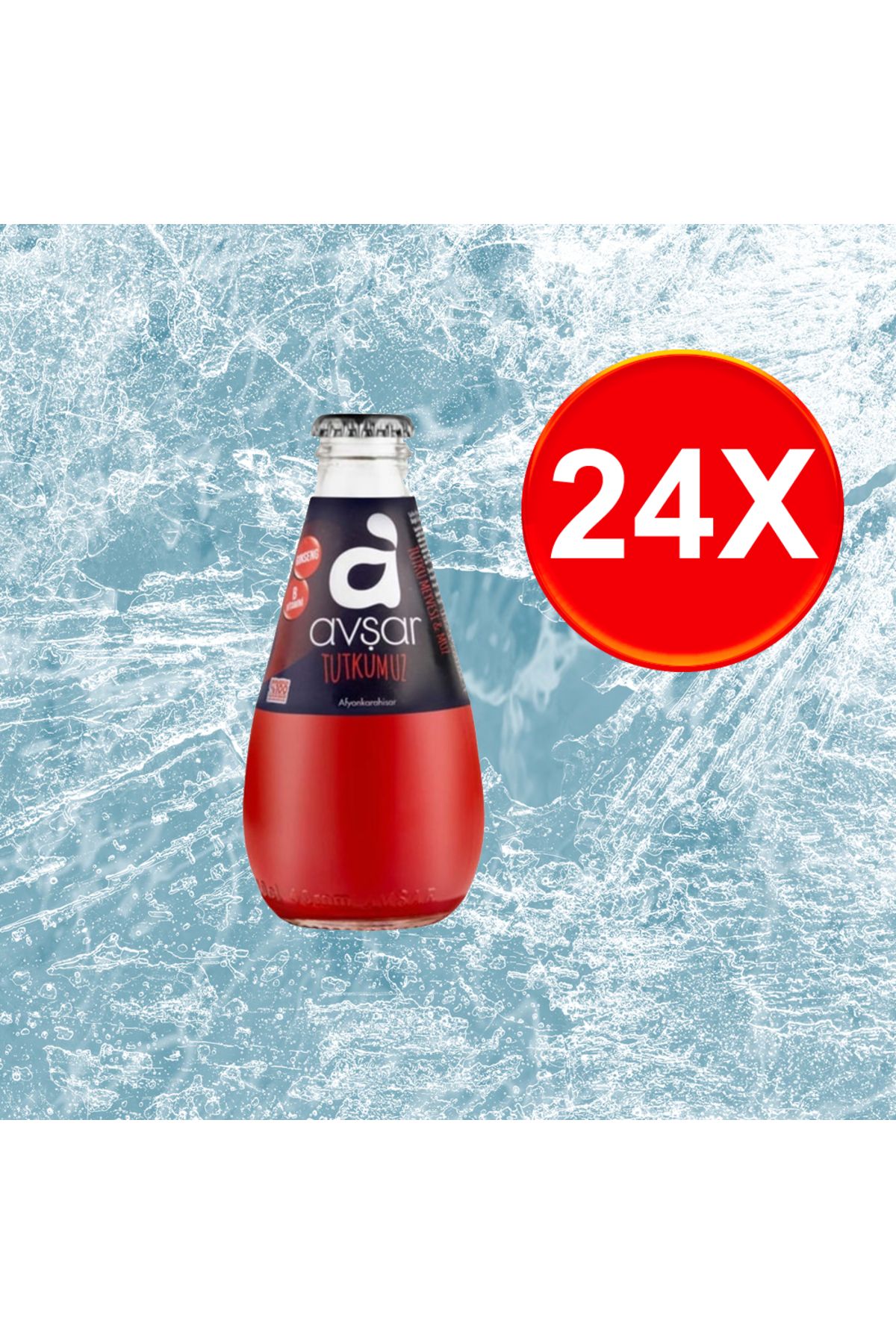 Avşar Tutkumuz - Tutku Meyvesi ve Muz Aromalı Maden Suyu 200 ML x 24 Adet