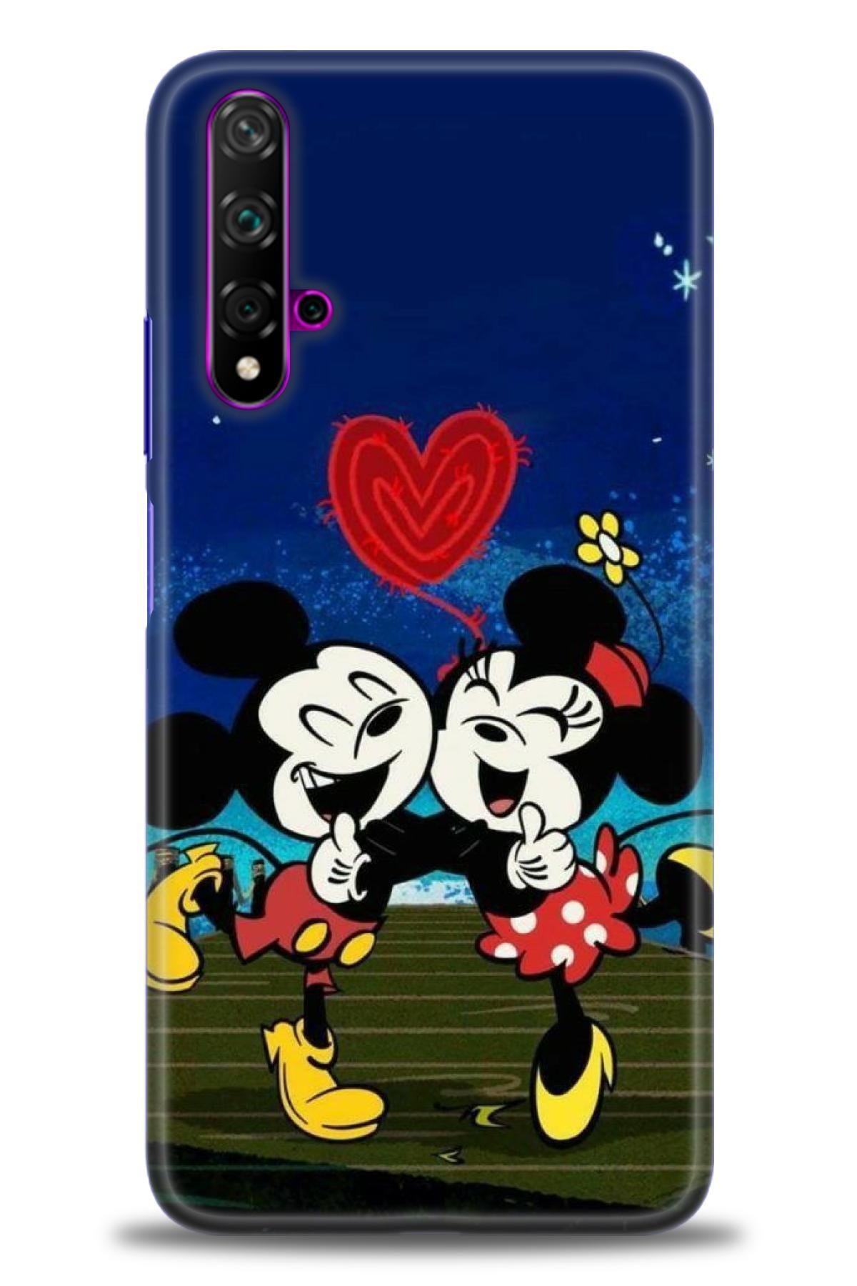 CooperTech Huawei Nova 5T İle Uyumlu HD Baskılı Silikon Kılıf - ÖzelSeri Huawei - 830