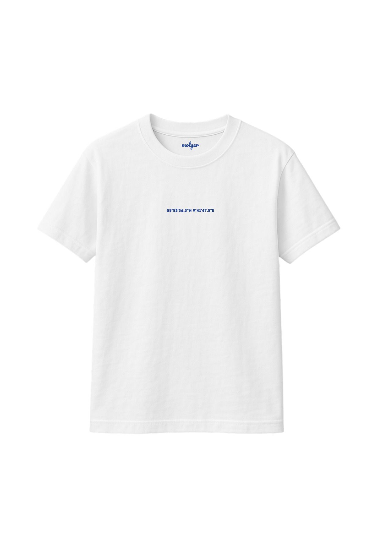 molger Blue Coordinate %100 Pamuk Regular Fit T-Shirt