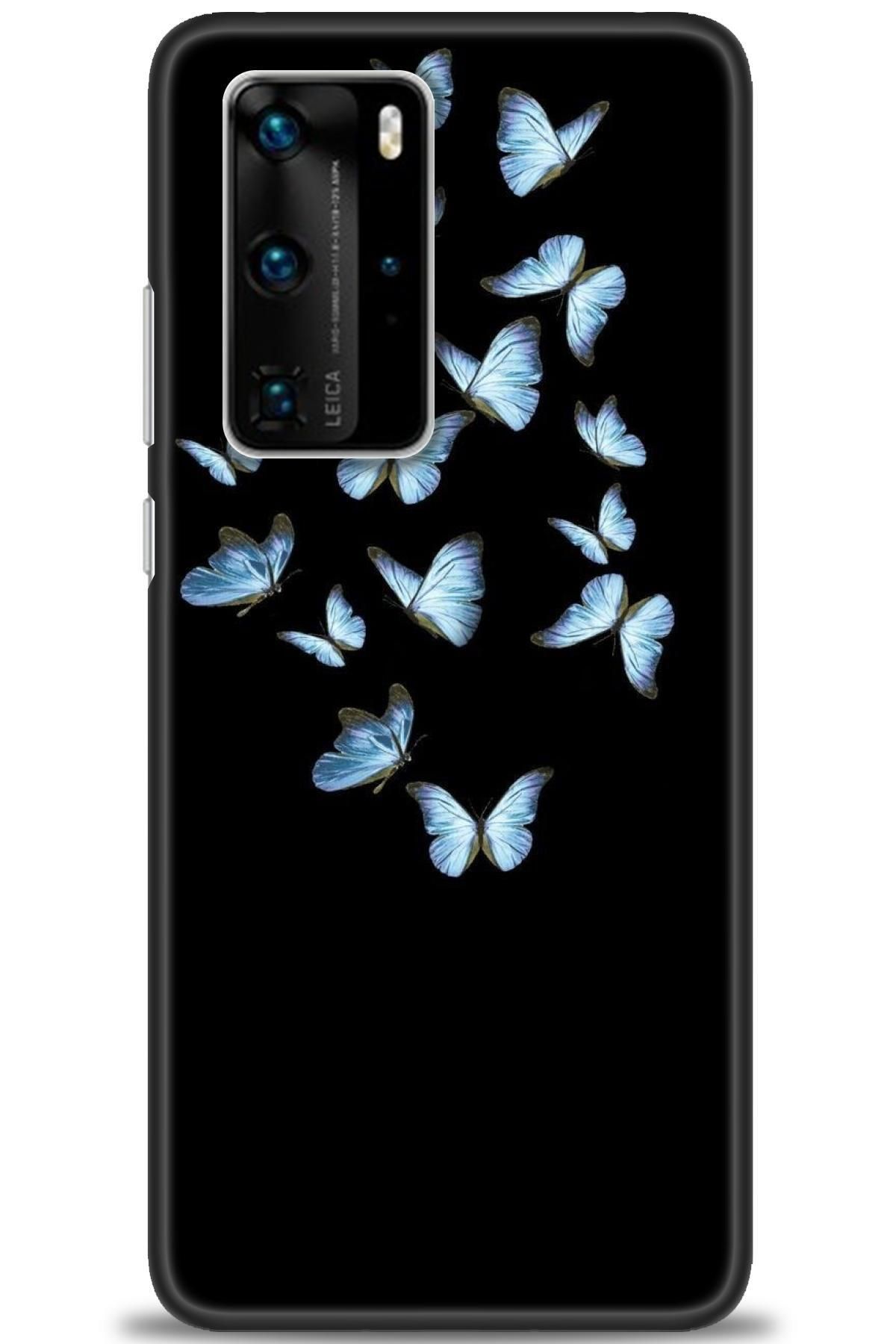 CooperTech Huawei P40 Pro İle Uyumlu HD Baskılı Silikon Kılıf - ÖzelSeri Huawei - 113