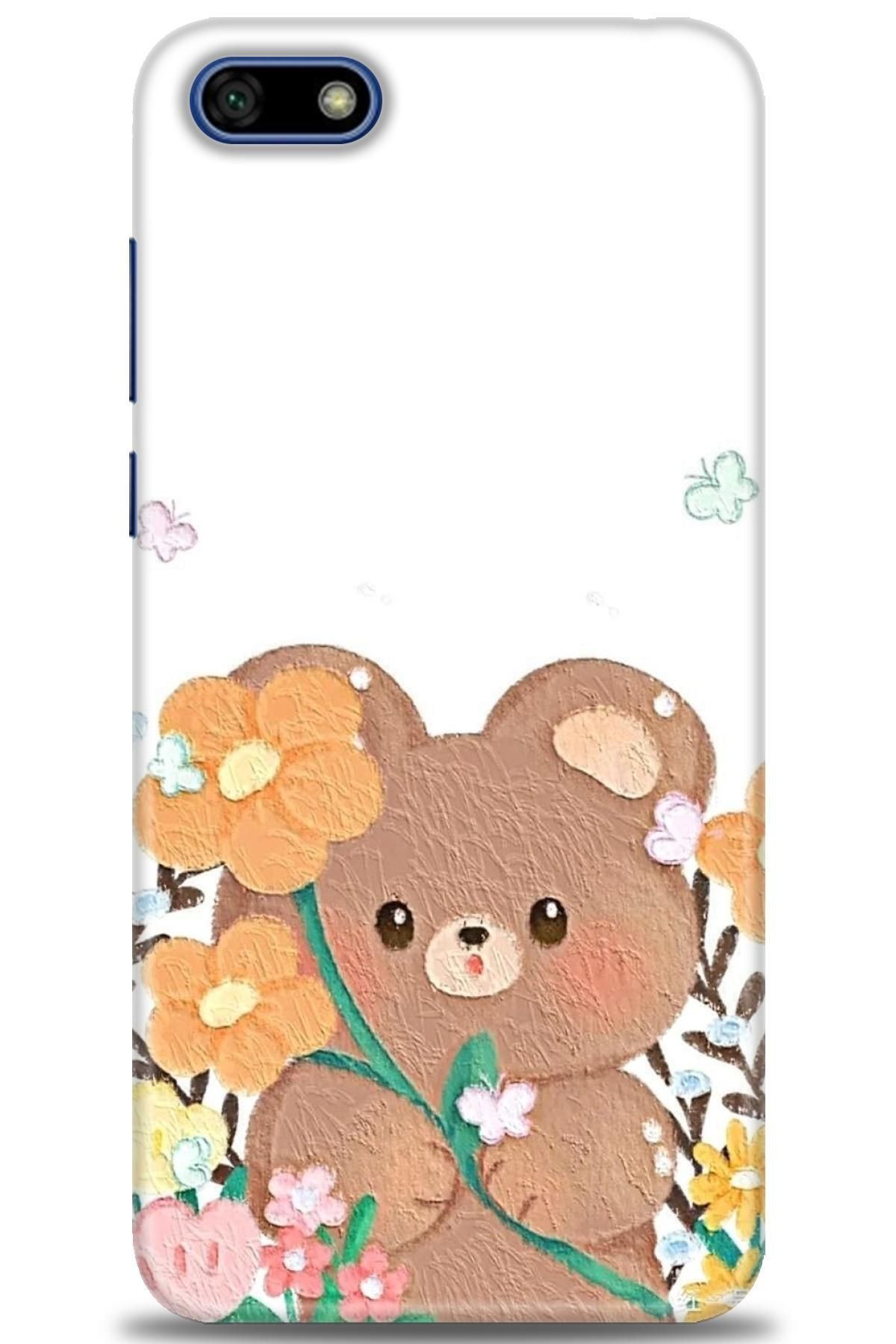 CooperTech Huawei Y5 2018 İle Uyumlu HD Baskılı Silikon Kılıf - ÖzelSeri Huawei - 91