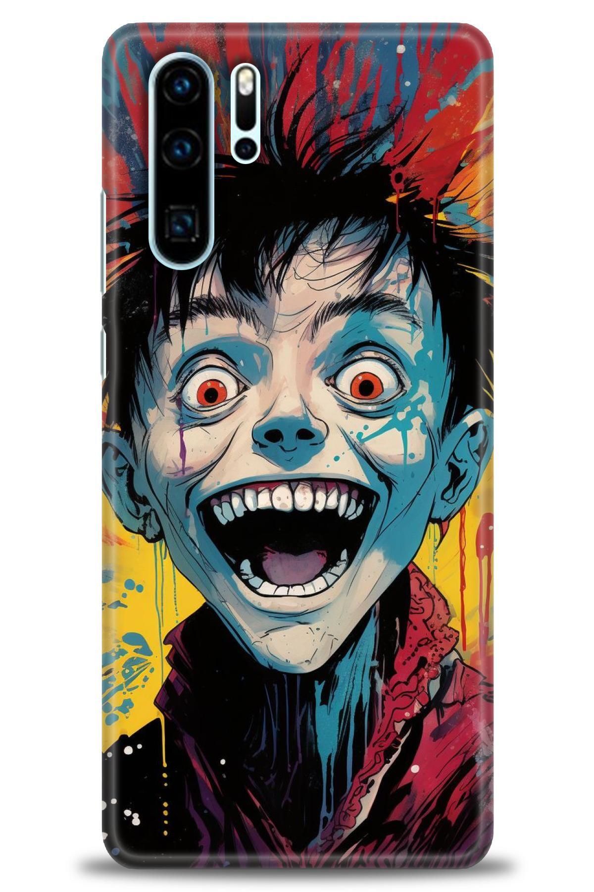 CooperTech Huawei P30 Pro İle Uyumlu HD Baskılı Silikon Kılıf - ÖzelSeri Huawei - 567