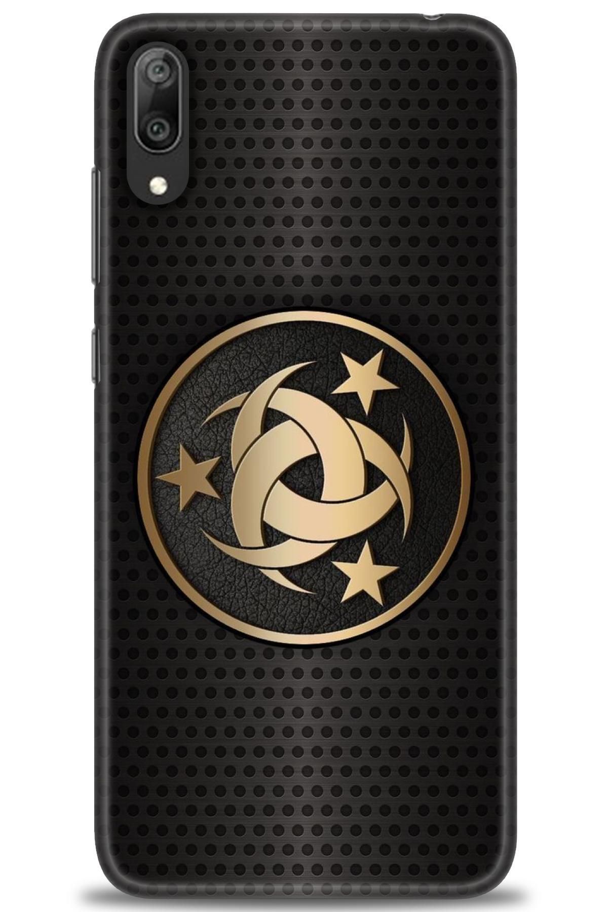 CooperTech Huawei Y7 Prime 2019 İle Uyumlu HD Baskılı Silikon Kılıf - ÖzelSeri Huawei - 782