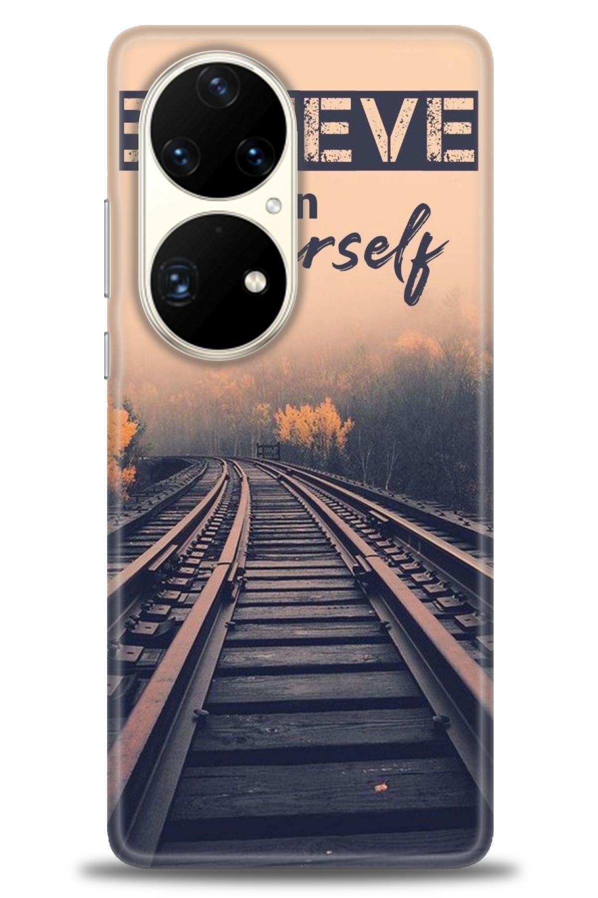 CooperTech Huawei P50 Pro İle Uyumlu HD Baskılı Silikon Kılıf - ÖzelSeri Huawei - 209