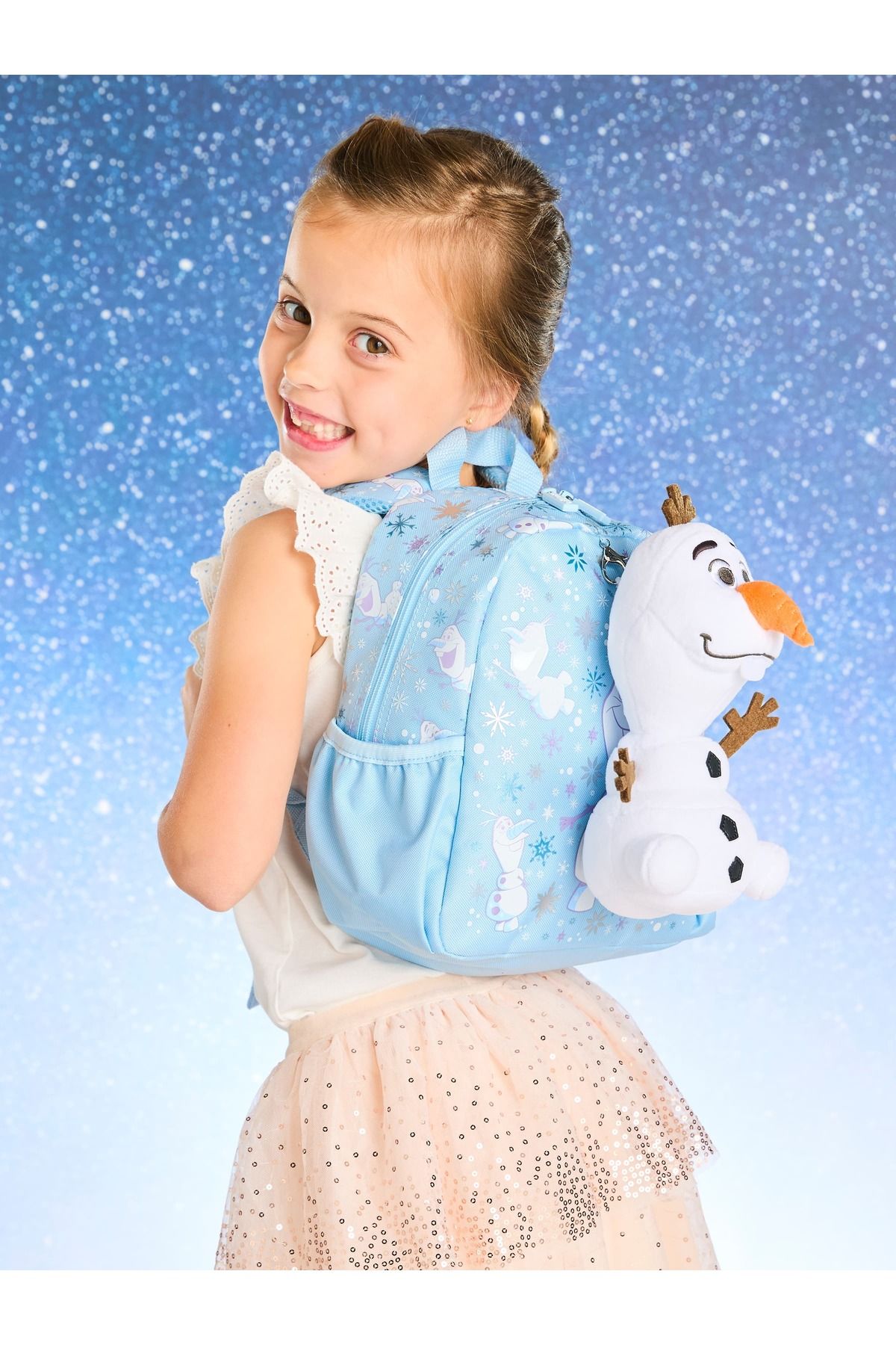 SMIGGLE-Frozen Backpack with Removable Plush Toy 5